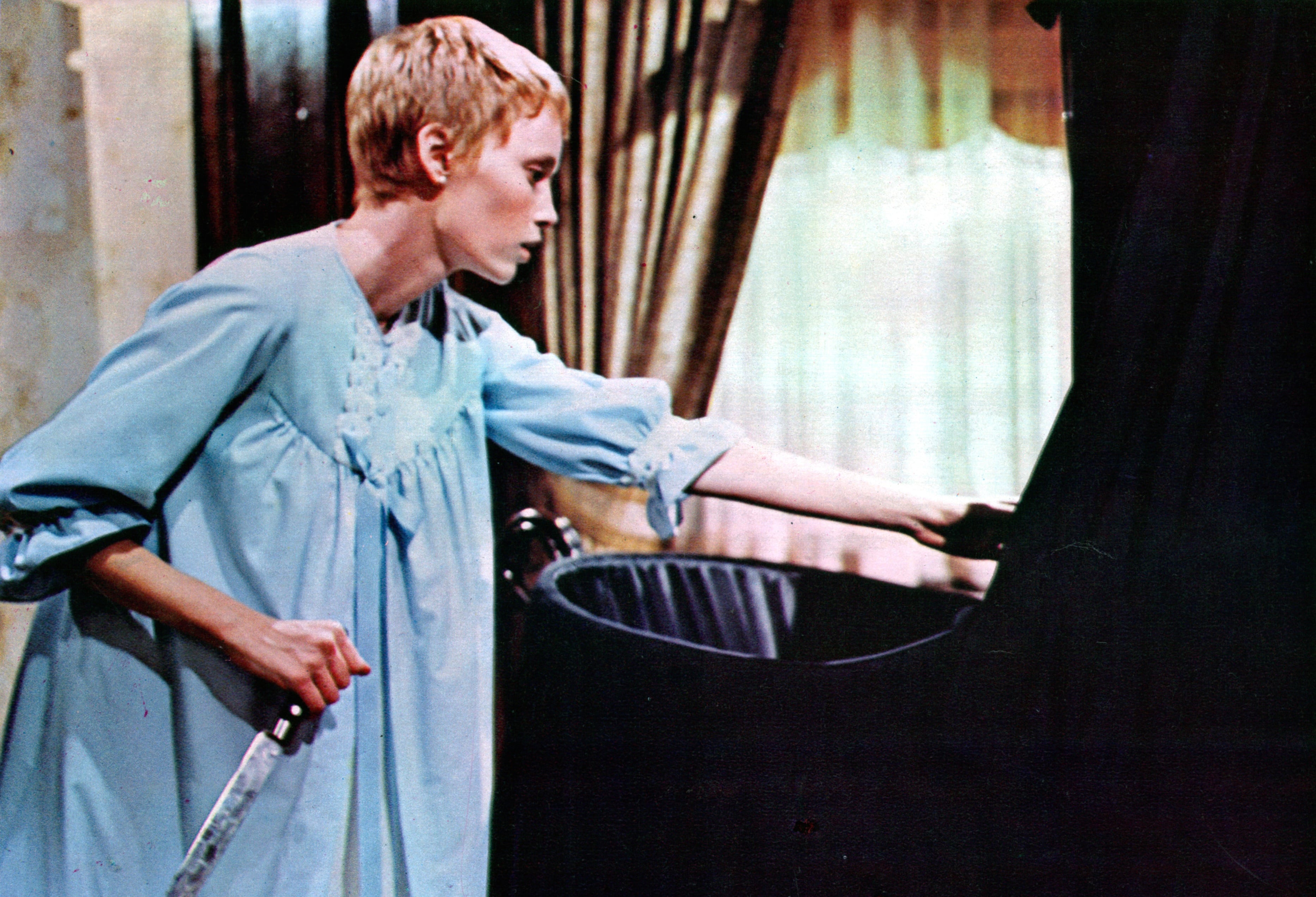 Mia Farrow in "Rosemary's Baby".