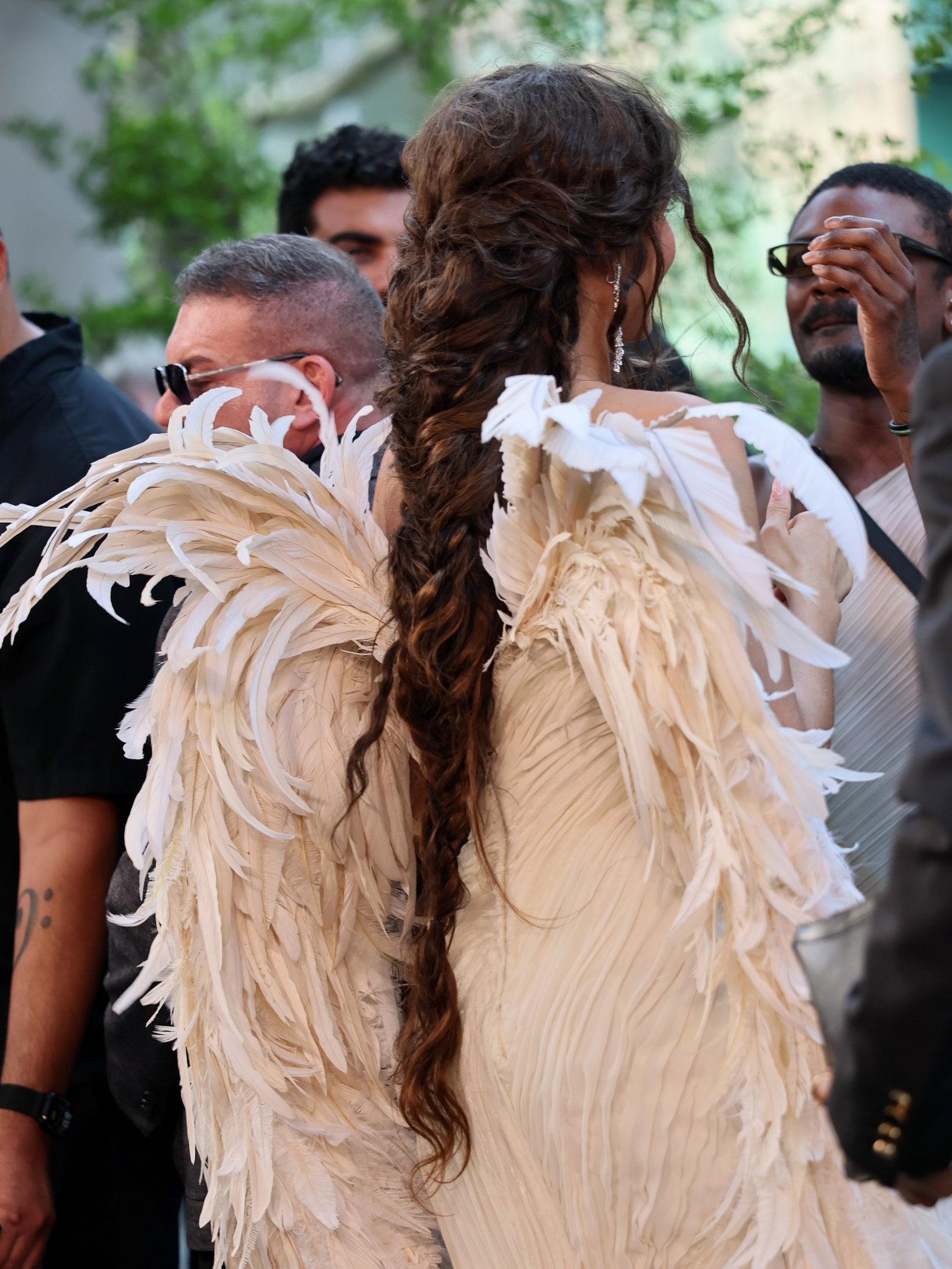 Zendaya attending "The Odyssey" New York Premiere at AMC Lincoln Square Theater.