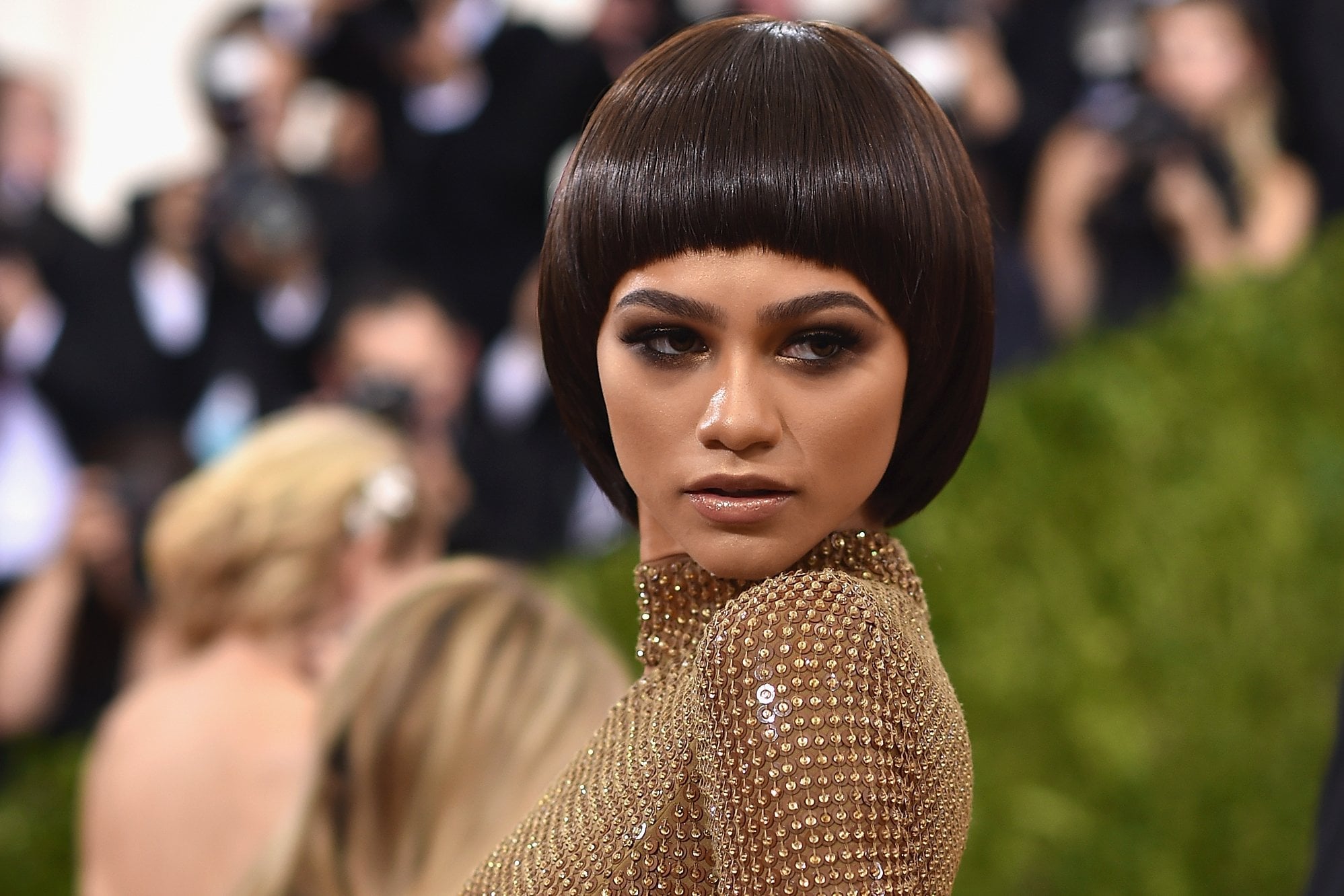 Actress Zendaya attends the "Manus x Machina: Fashion In An Age Of Technology" Costume Institute Gala at Metropolitan Museum of Art on May 2, 2016 in New York City.