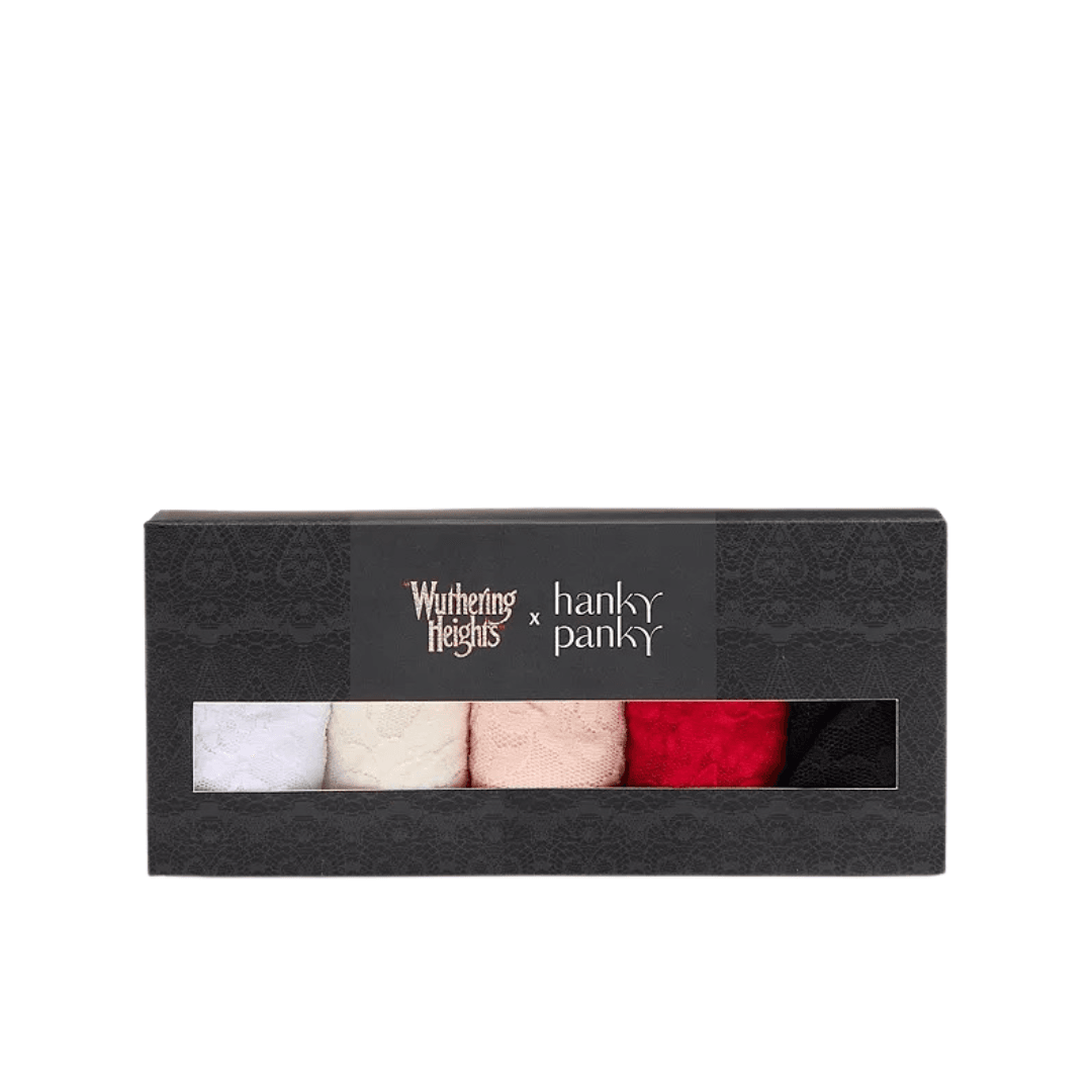 Hanky Panky x “Wuthering Heights” Signature Lace Low Rise Thongs