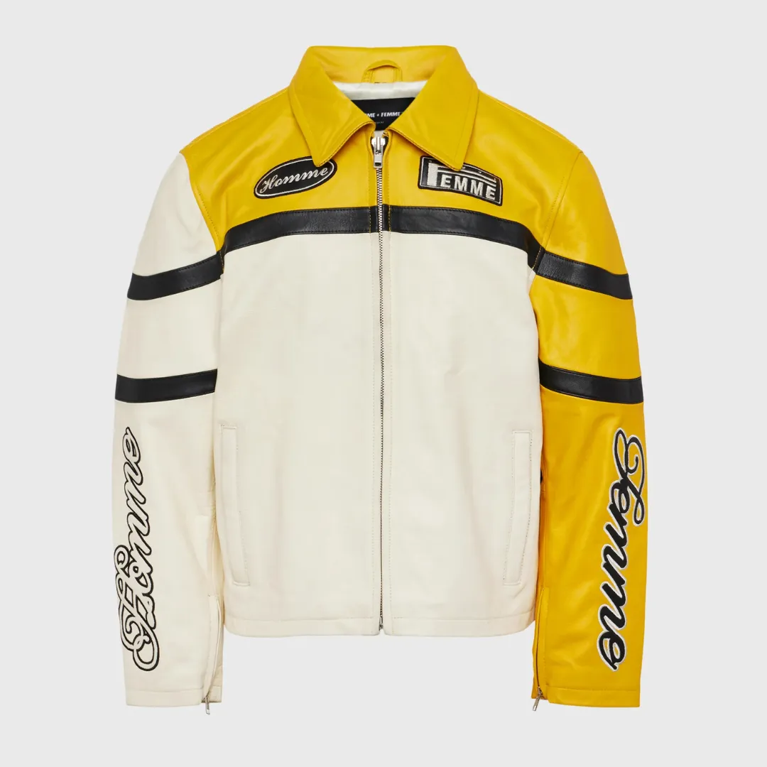 Homme + Femme Classic Moto Jacket