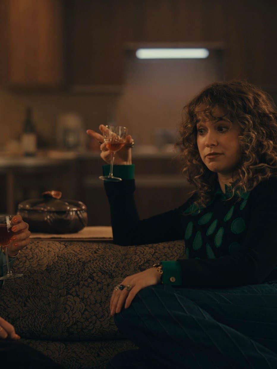 Emilia Clarke and Haley Lu Richardson in "Ponies."