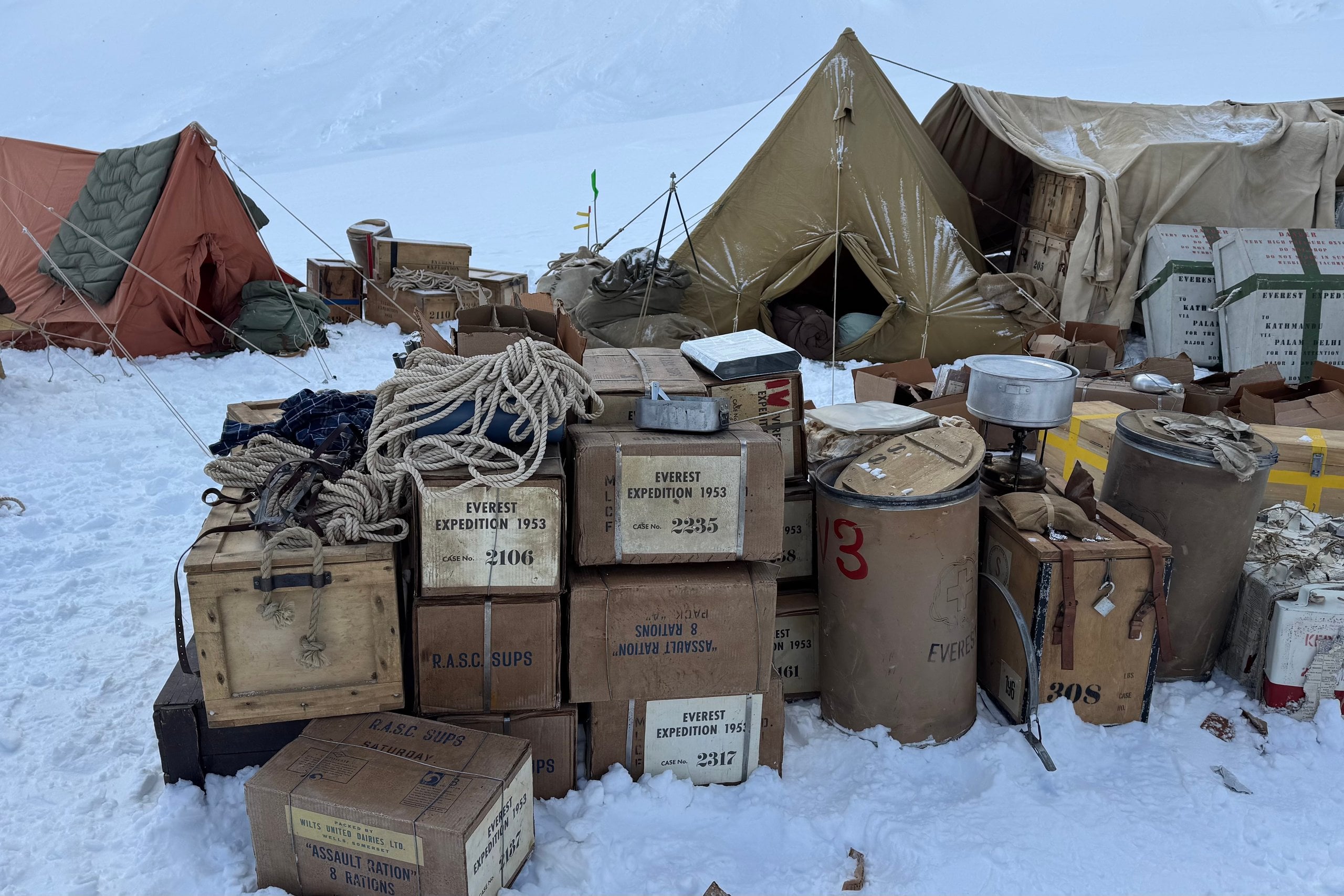 "Tenzing" base camp.
