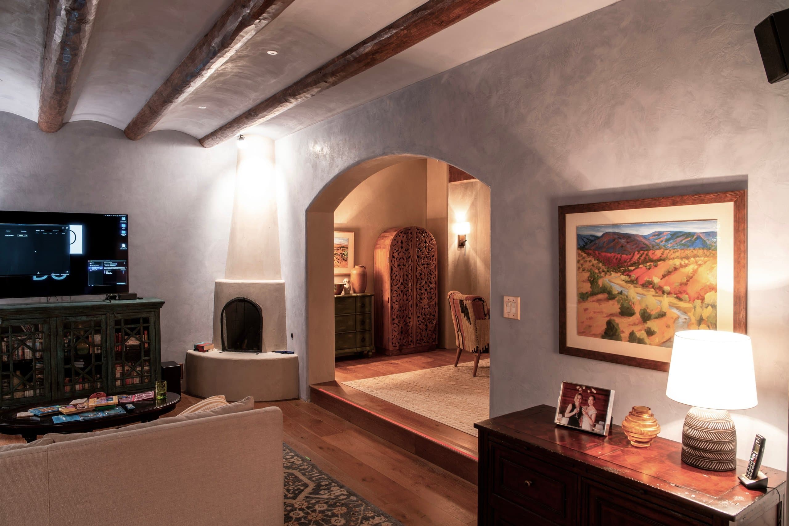 The interior of Carol's home in "Pluribus."