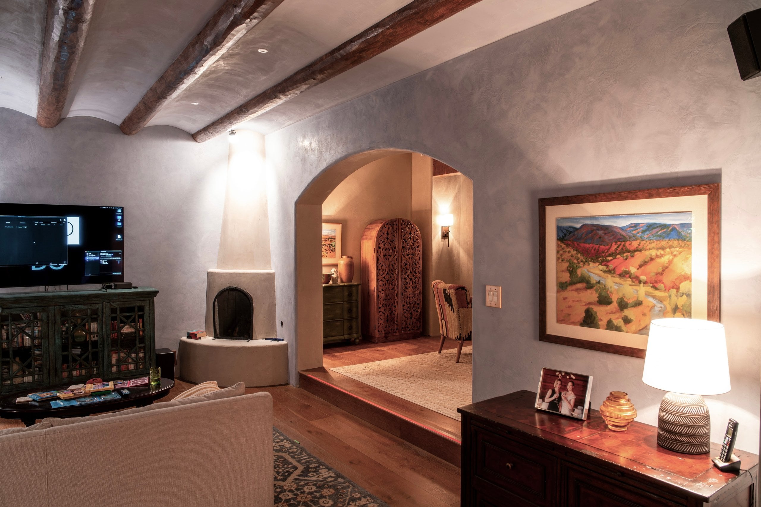 The interior of Carol's home in "Pluribus."