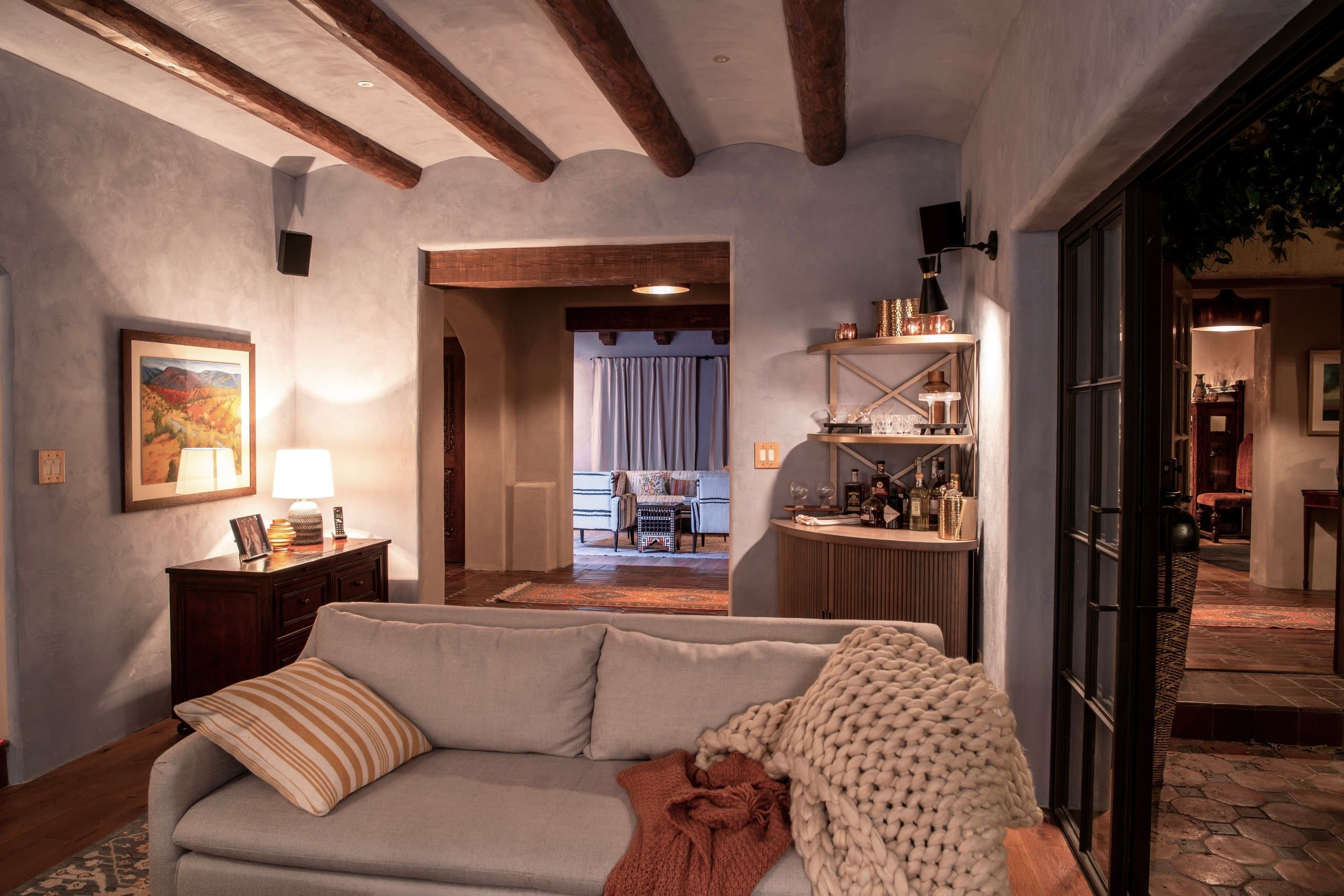 The interior of Carol's home in "Pluribus."
