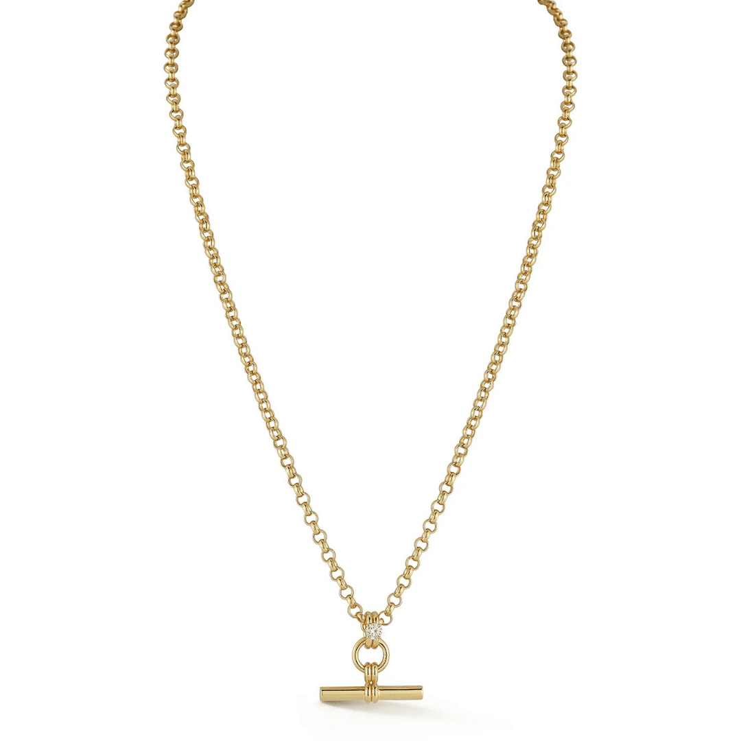 Jemma Wynne Diamond Toggle Necklace