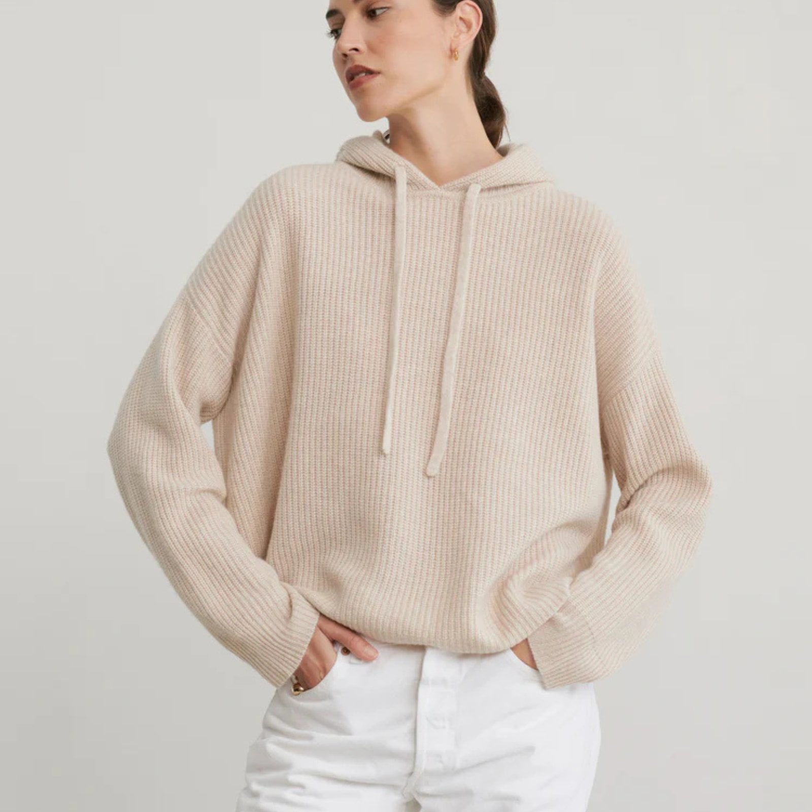 Jenni Kayne Cashmere Fisherman Hoodie