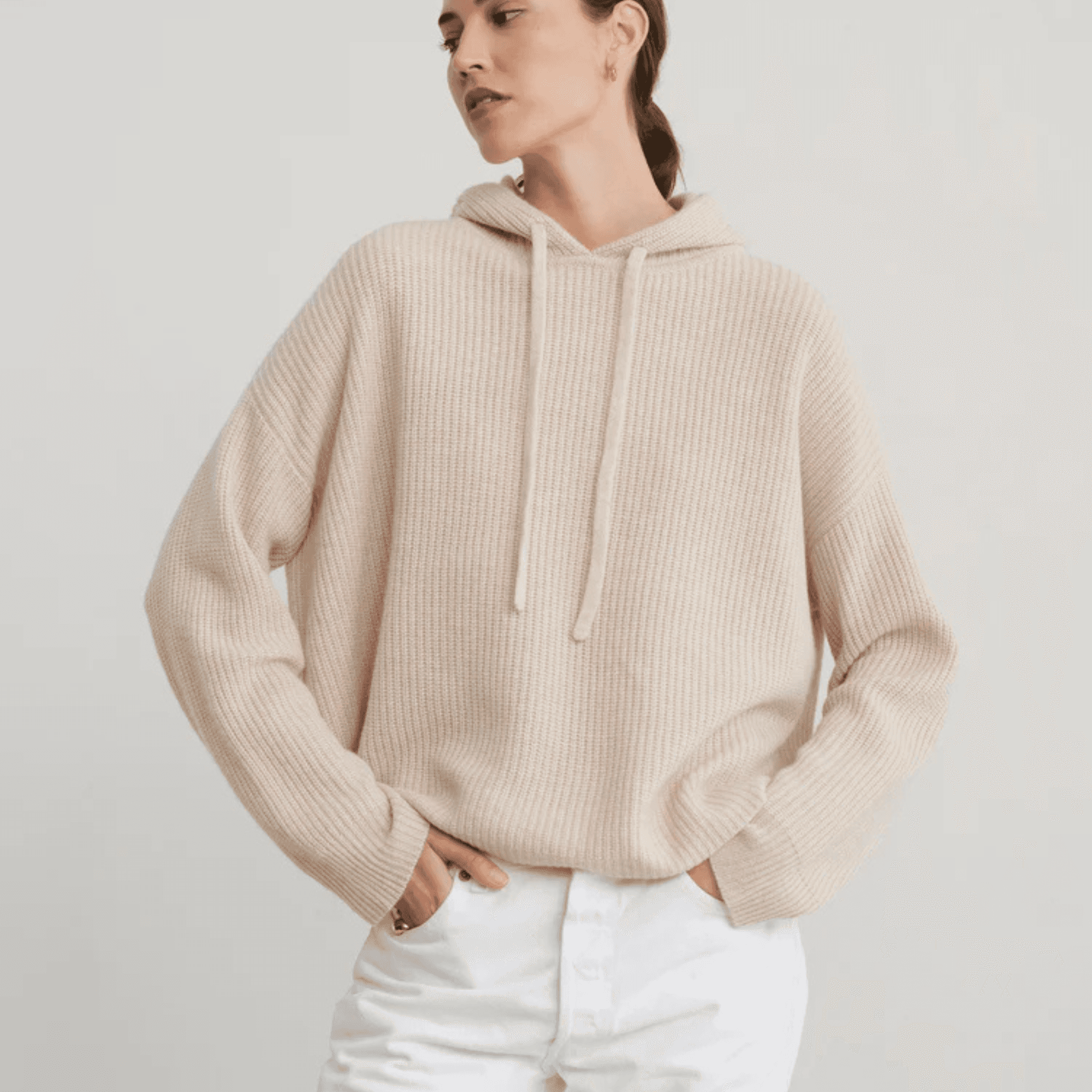 Jenni Kayne Cashmere Fisherman Hoodie