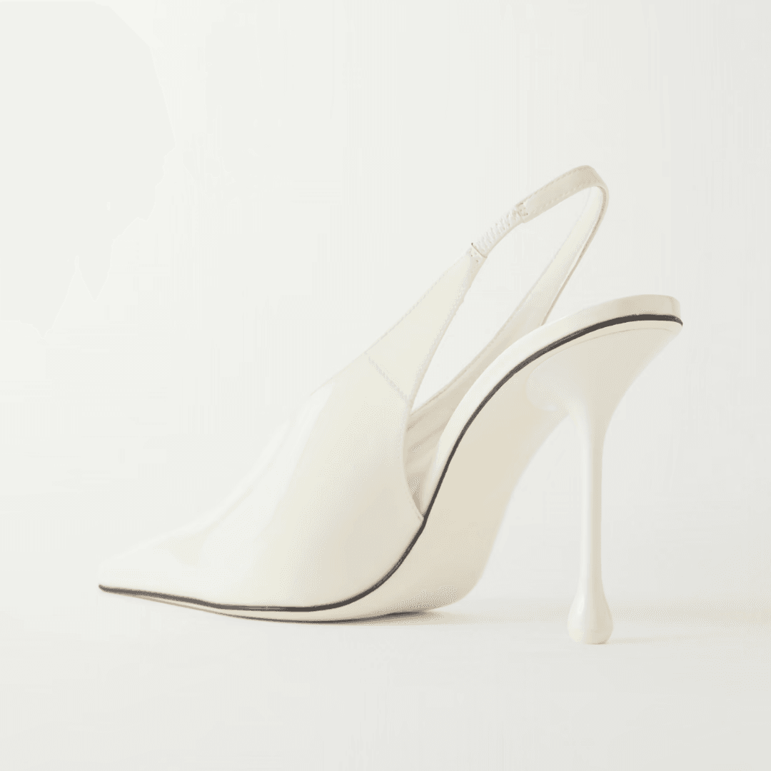 Jimmy Choo Isa 95 patent-leather pumps
