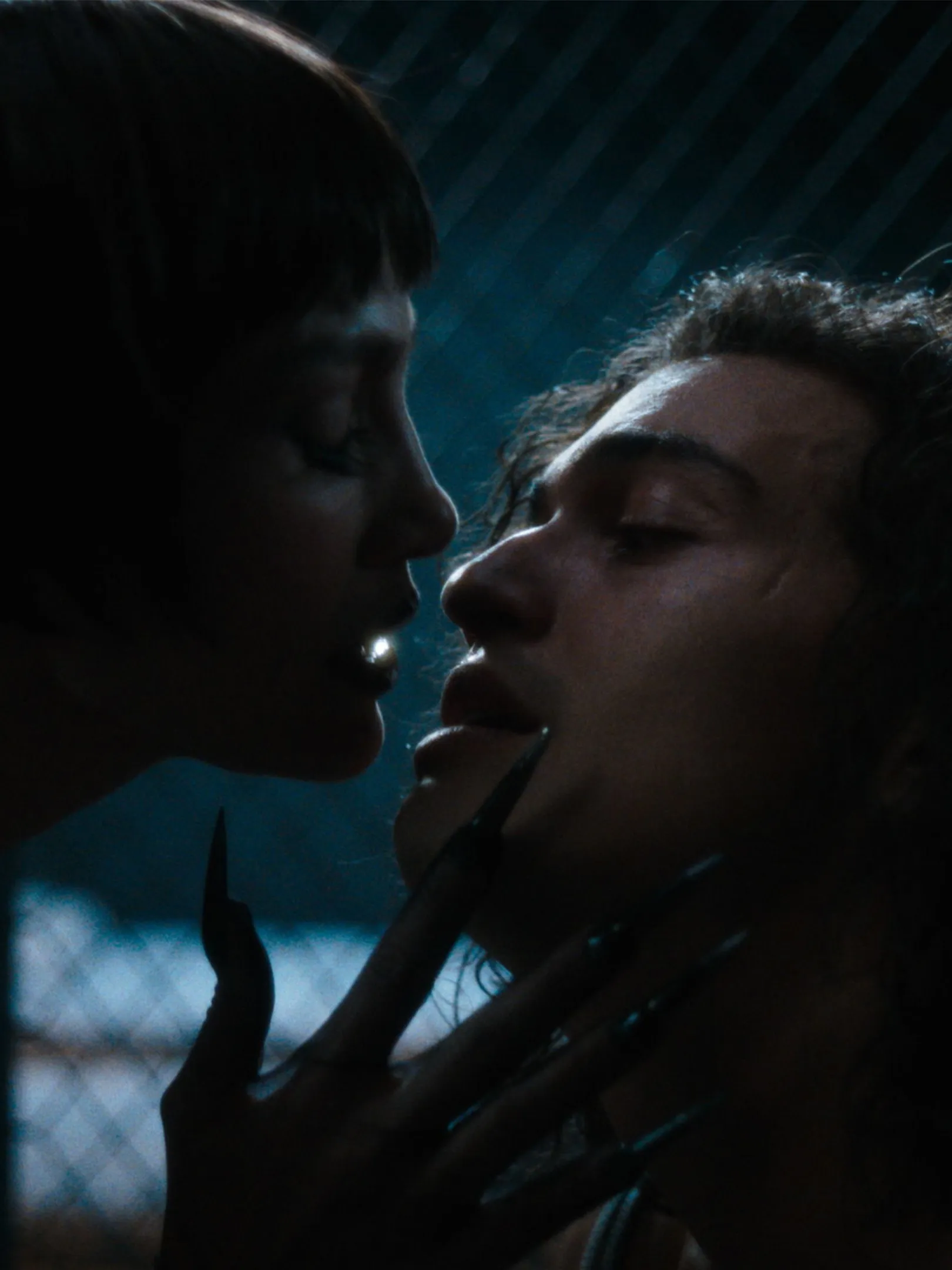 Jennifer Lopez and Tonatiuh in "Kiss Of The Spider Woman"