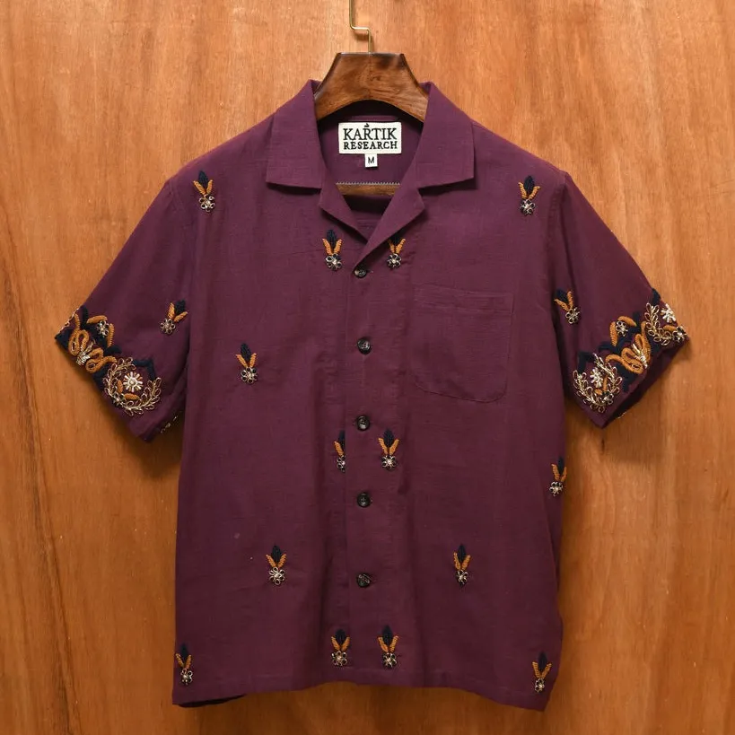 Kartik Research Embroidered Vacation Shirt