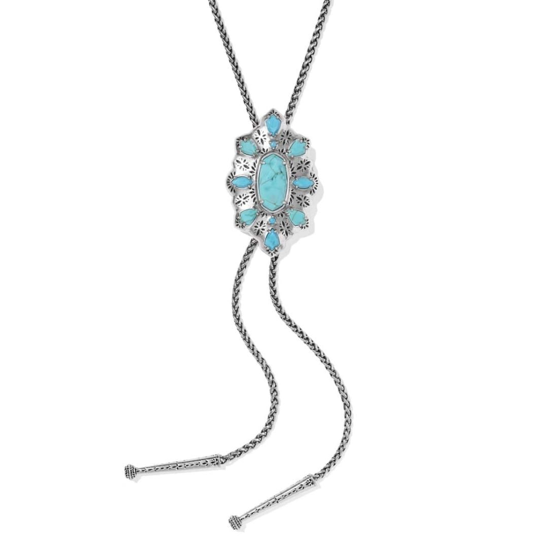 Kendra Scott Bria Vintage Silver Bolo Necklace