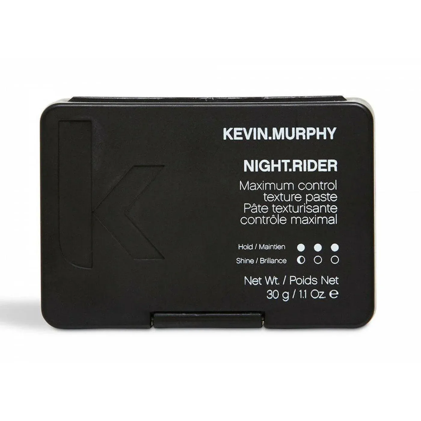 A tub of Kevin Murphy Night Rider molding paste against a white background