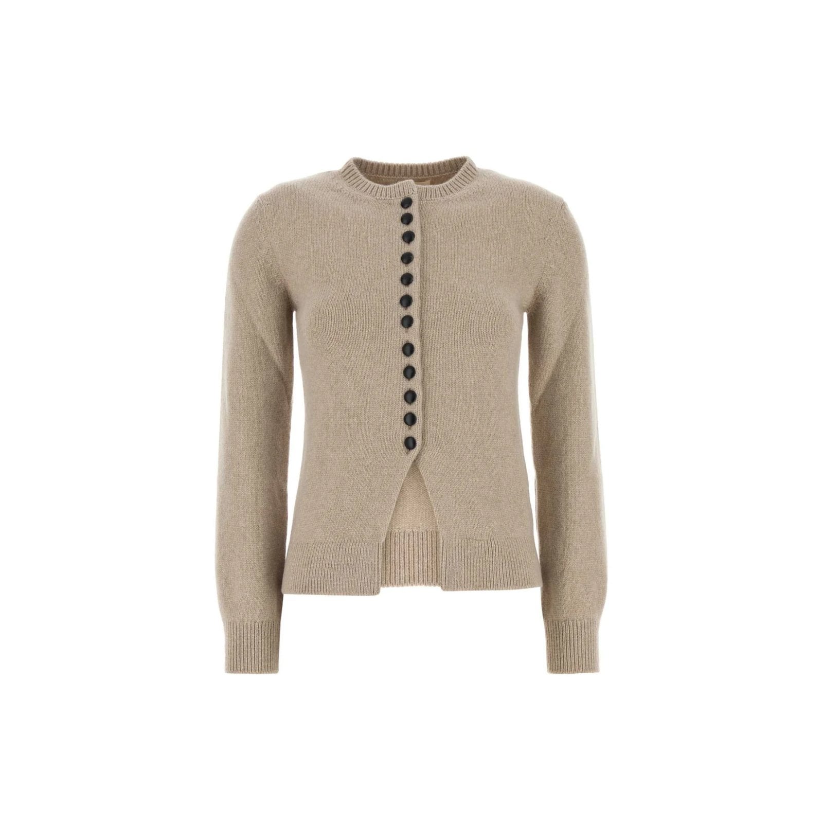 Khaite Josette Split-Hem Cardigan