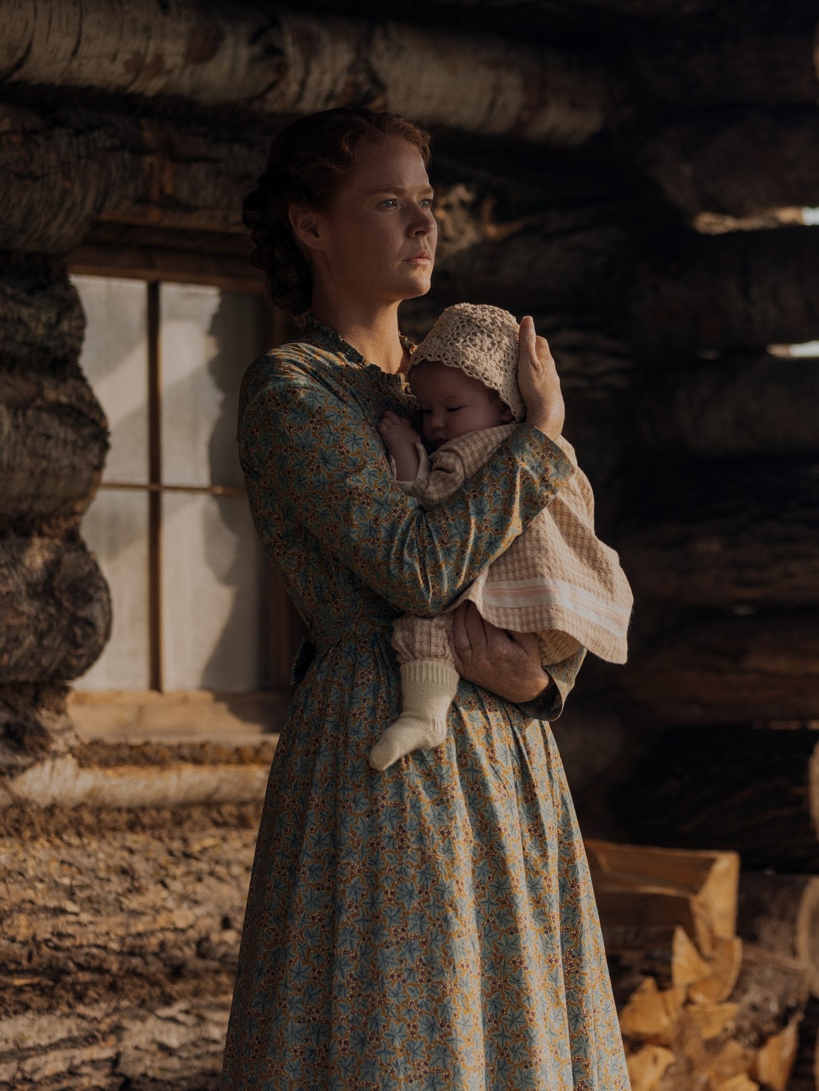 Crosby Fitzgerald as Caroline Ingalls in “Little House on the Prairie."