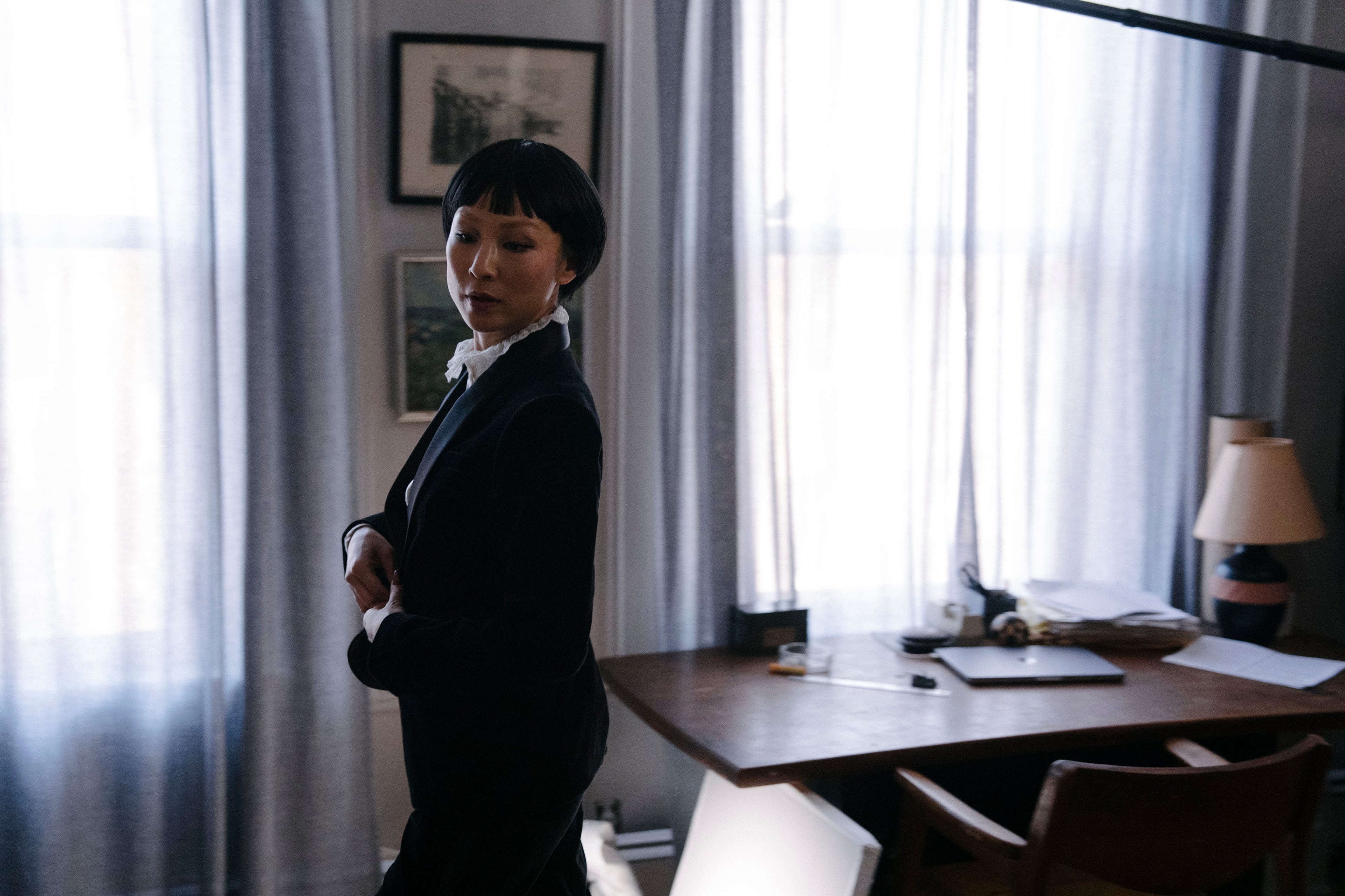 Greta Lee in "Late Fame".