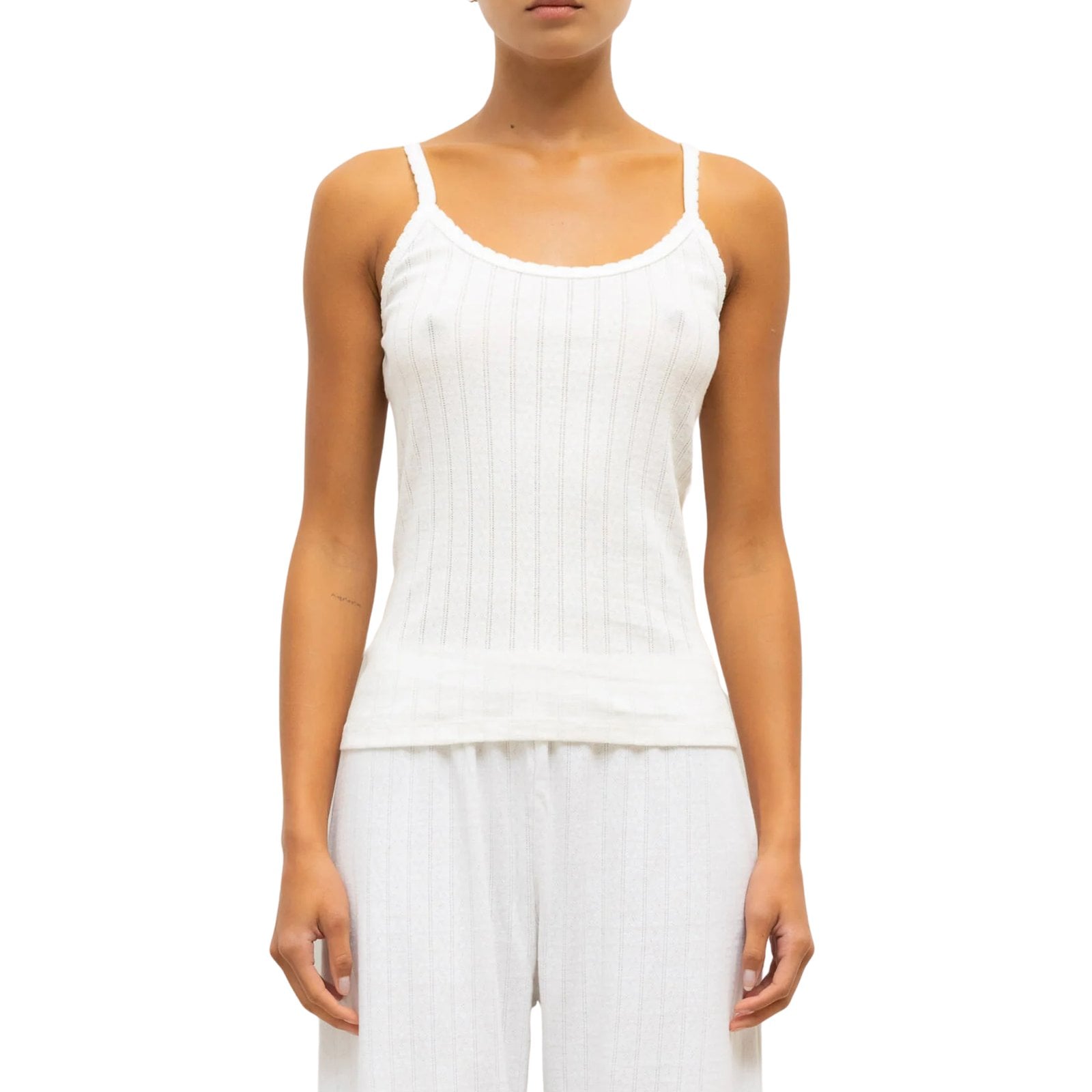 Leset Pointelle Tank