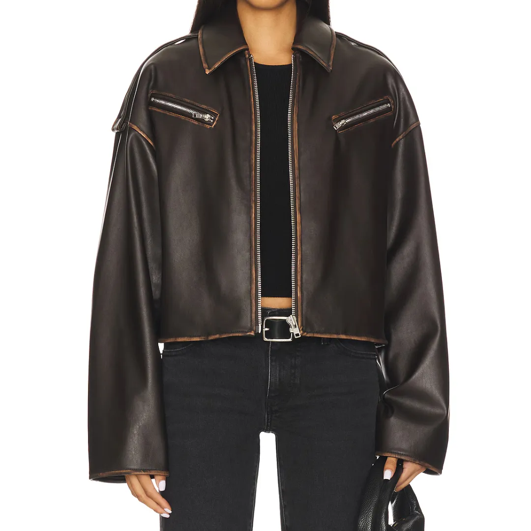 Lovers and Friends Faux Leather Jacket