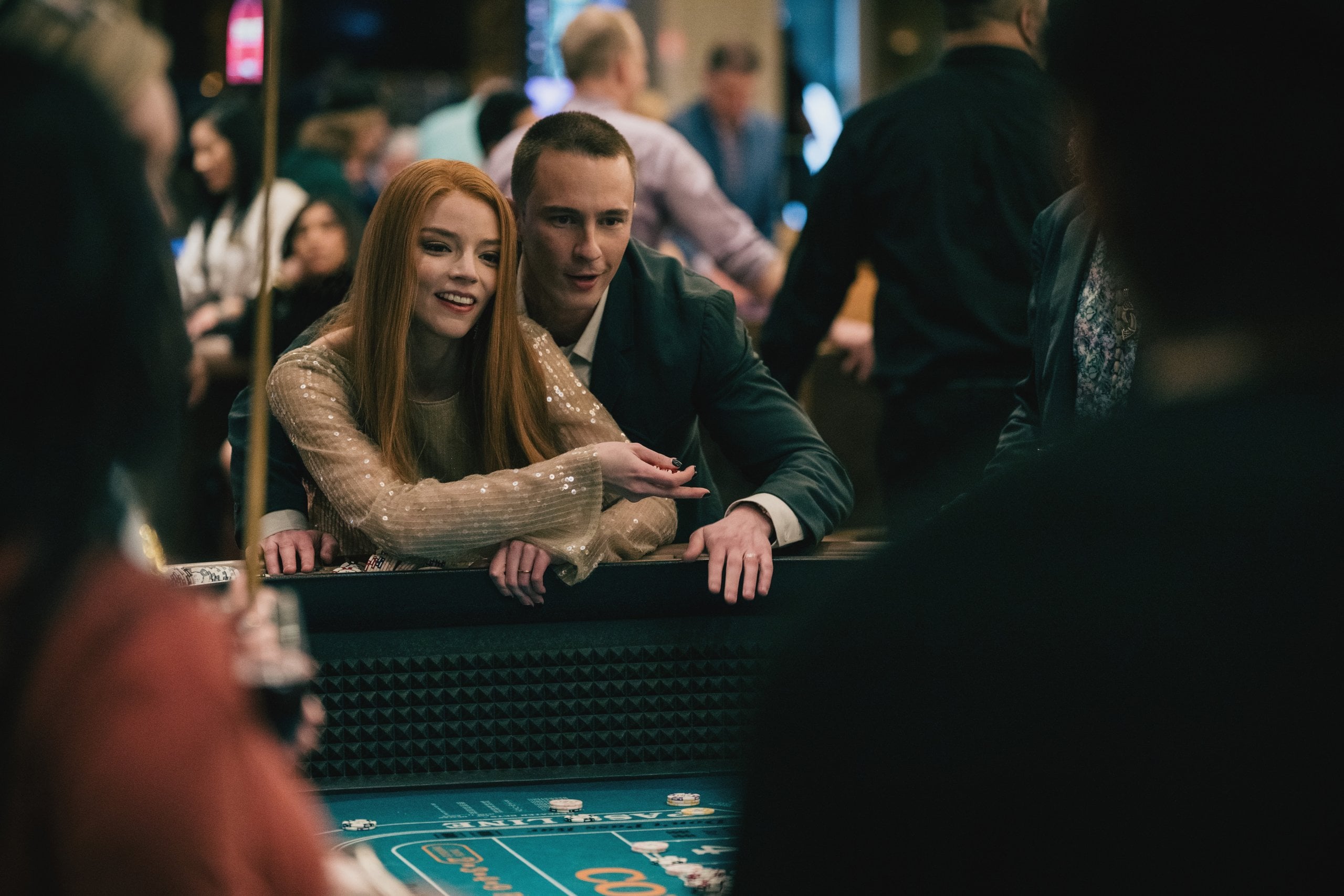 Anya Taylor-Joy and Drew Starkey in "Lucky.”