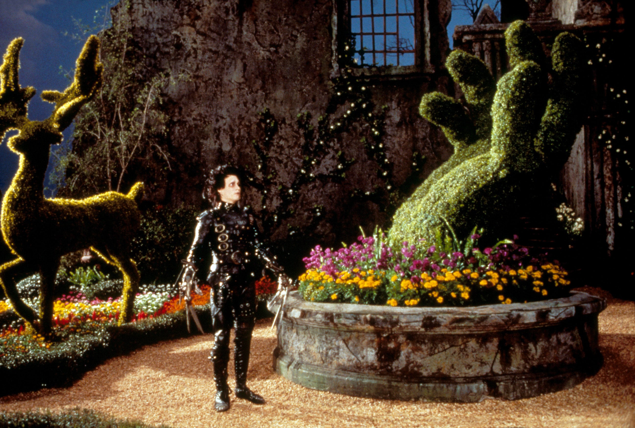 Johnny Depp in "Edward Scissorhands".