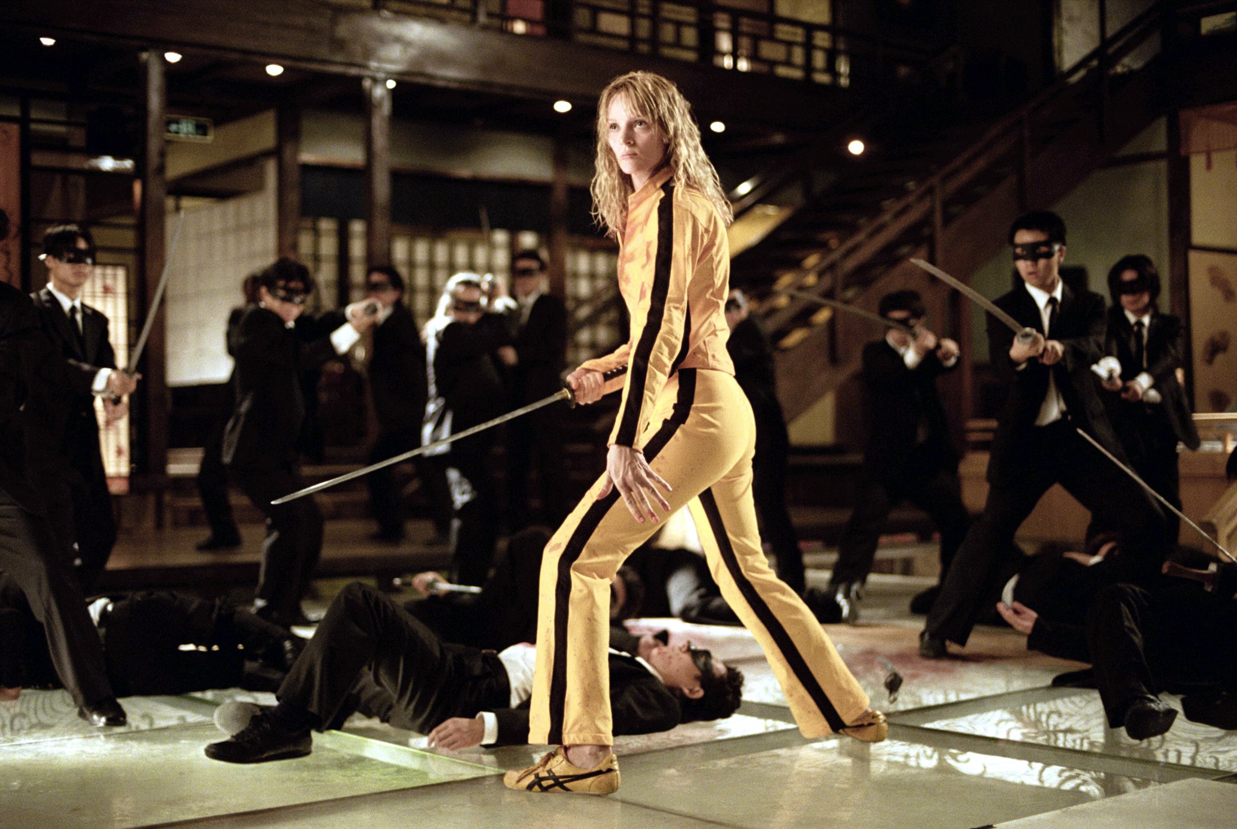 Uma Thurman in "“Kill Bill: Volume 1”.