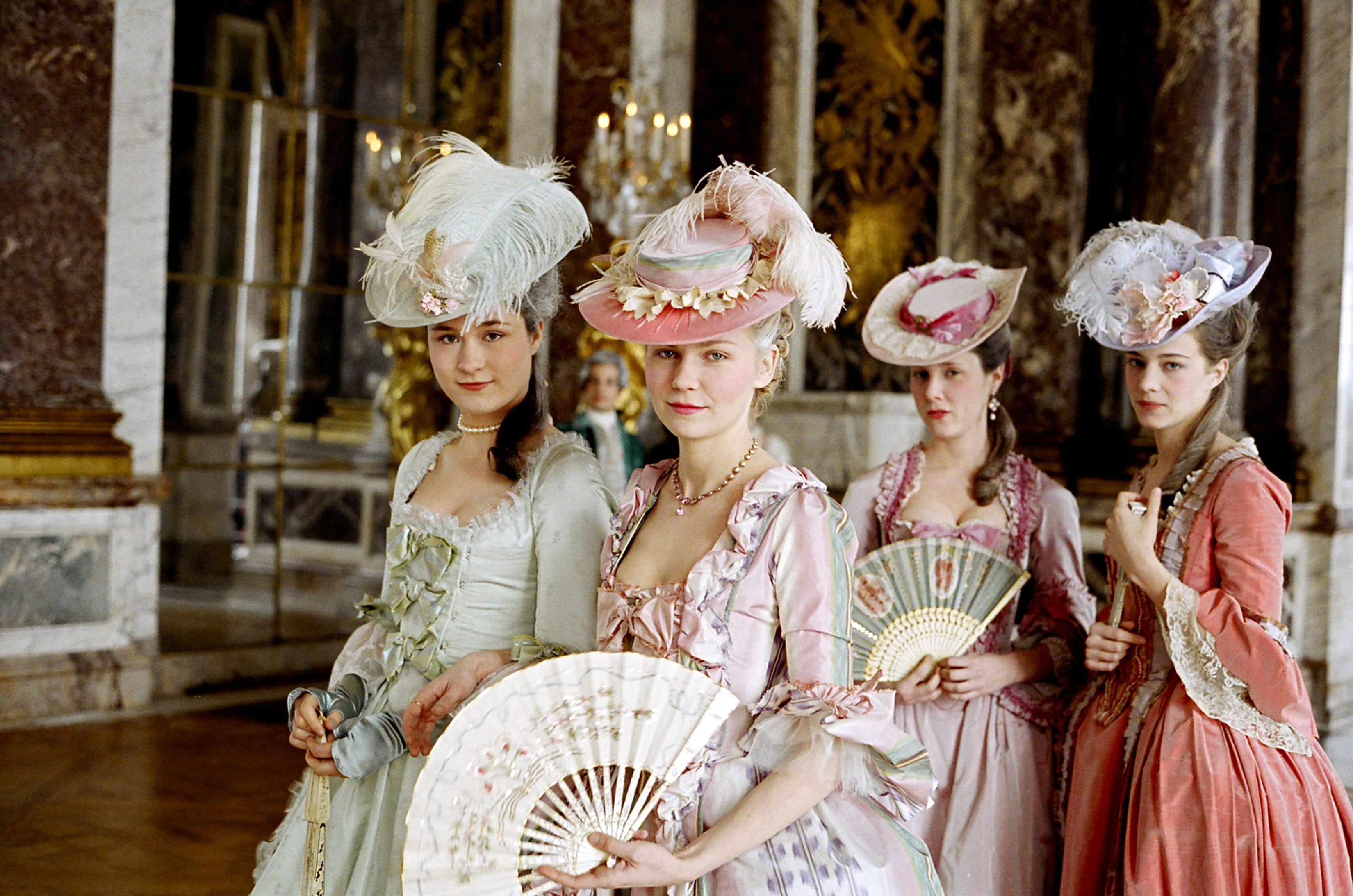 Kirsten Dunst in "Marie Antoinette".
