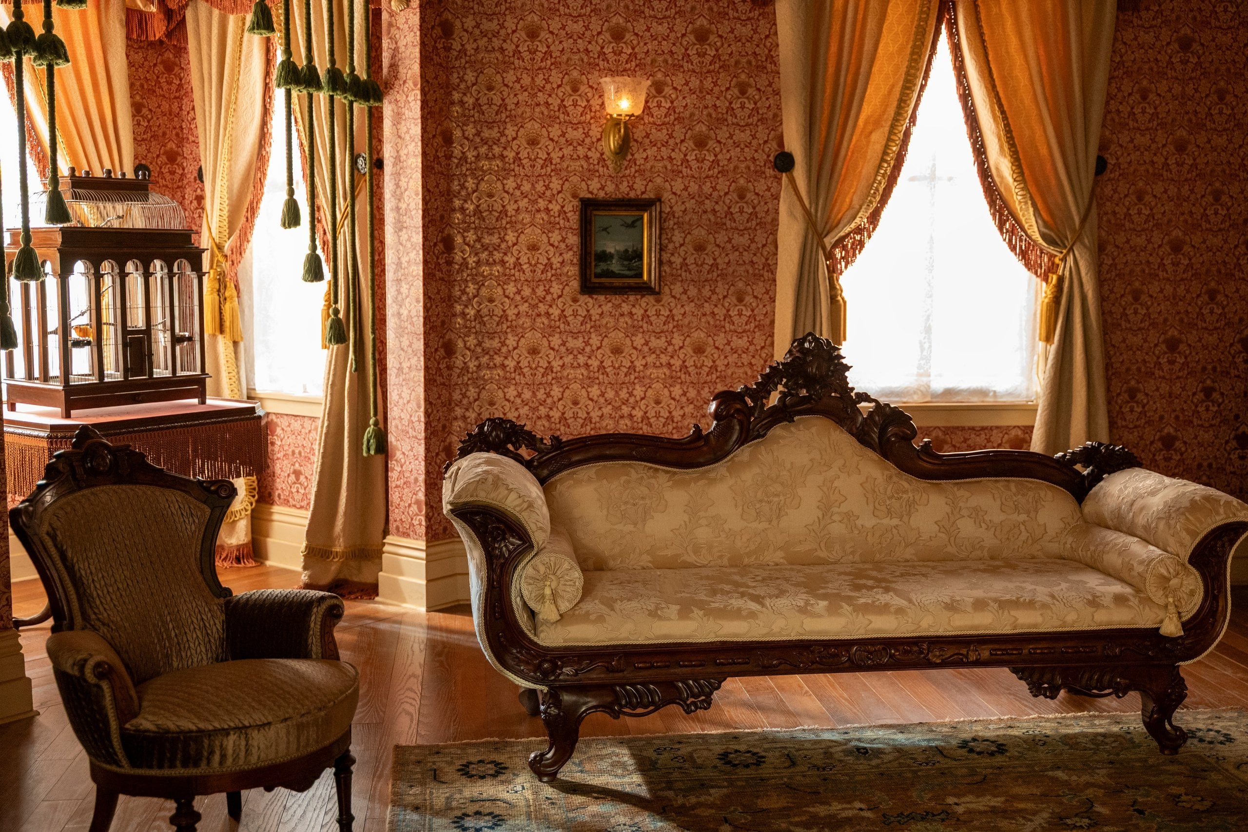 The fainting couch in “Monster: The Lizzie Borden Story”.
