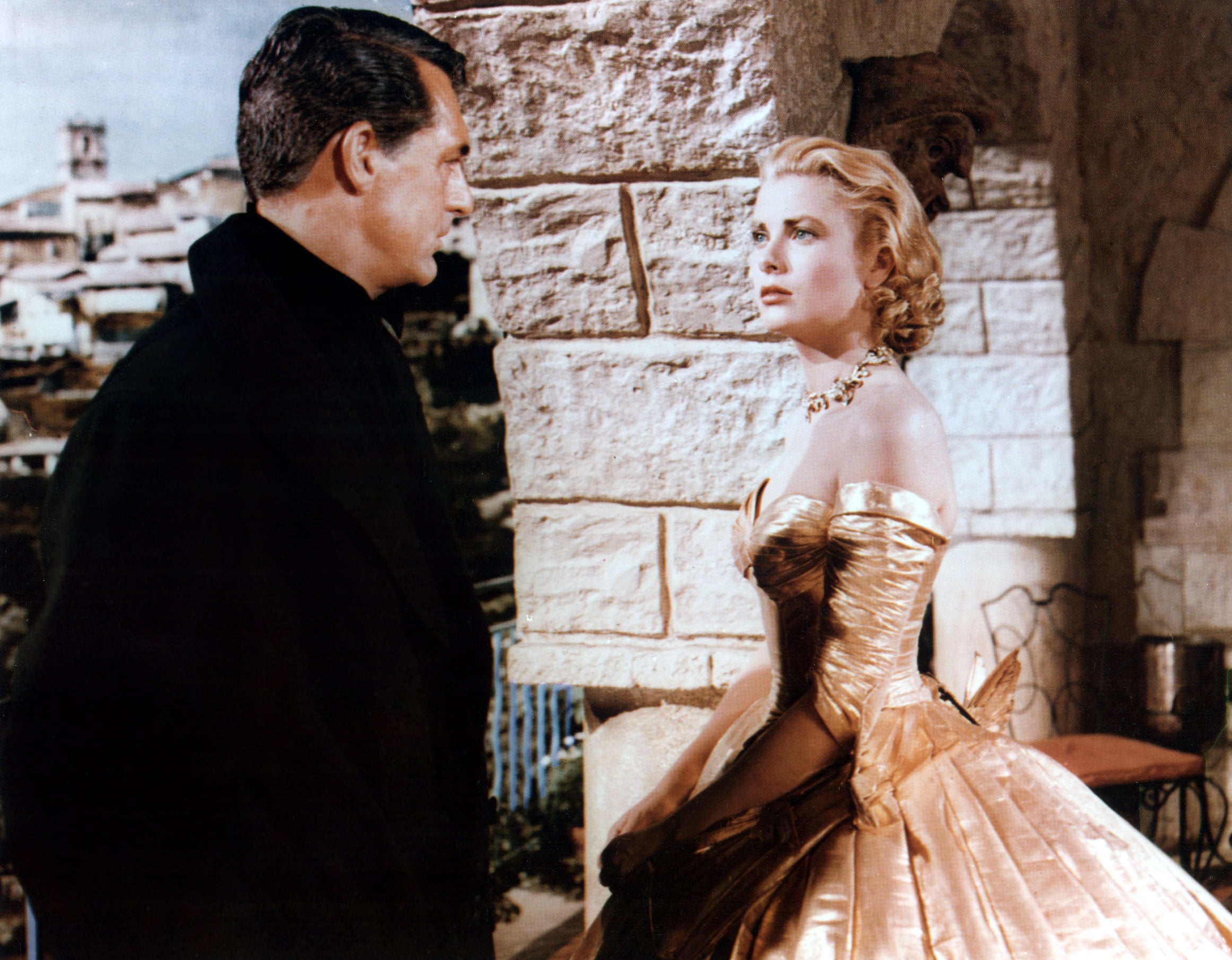 Cary Grant and Grace Kelly in "To Catch A Thief".