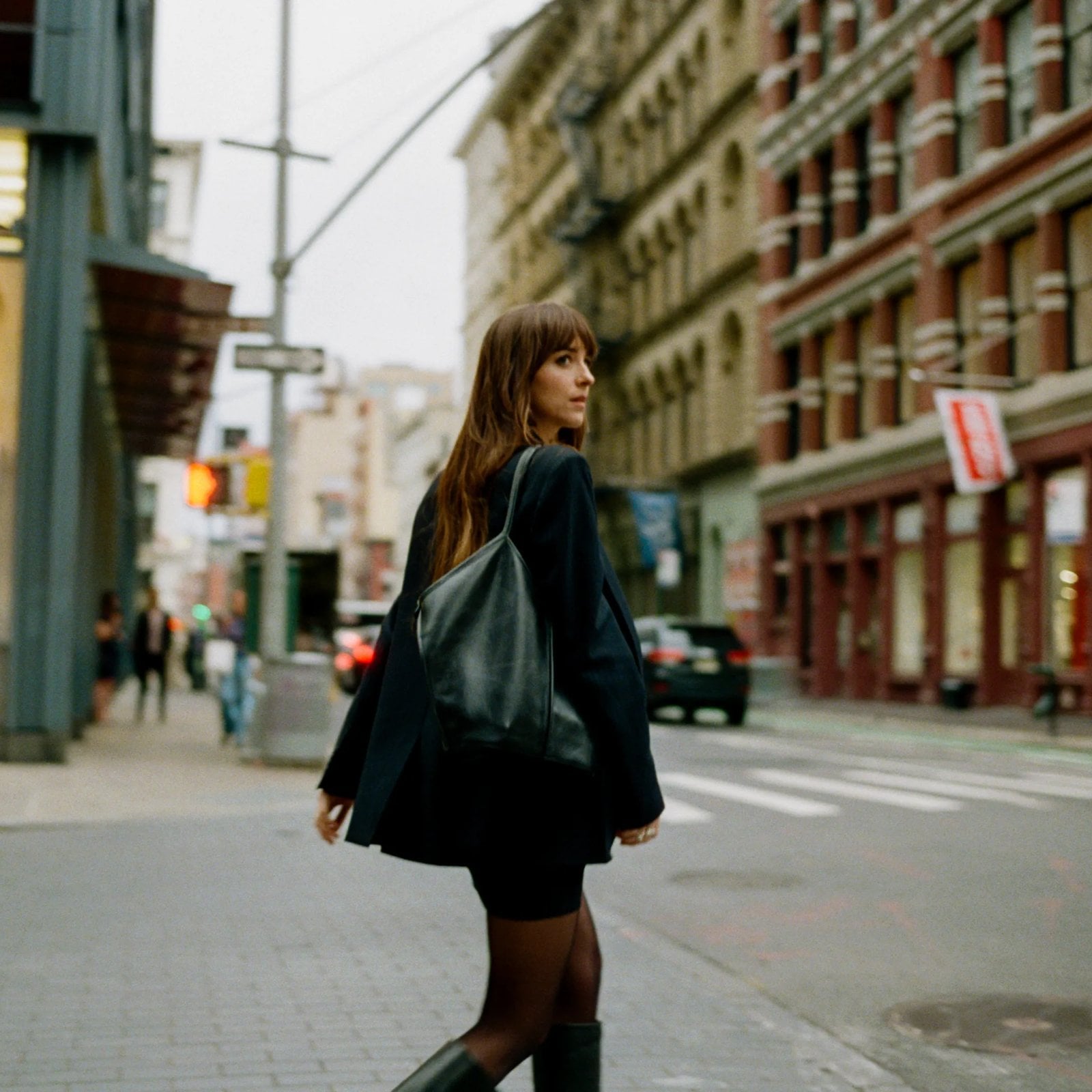 (L - R) Dakota Johnson in "Materialists"
