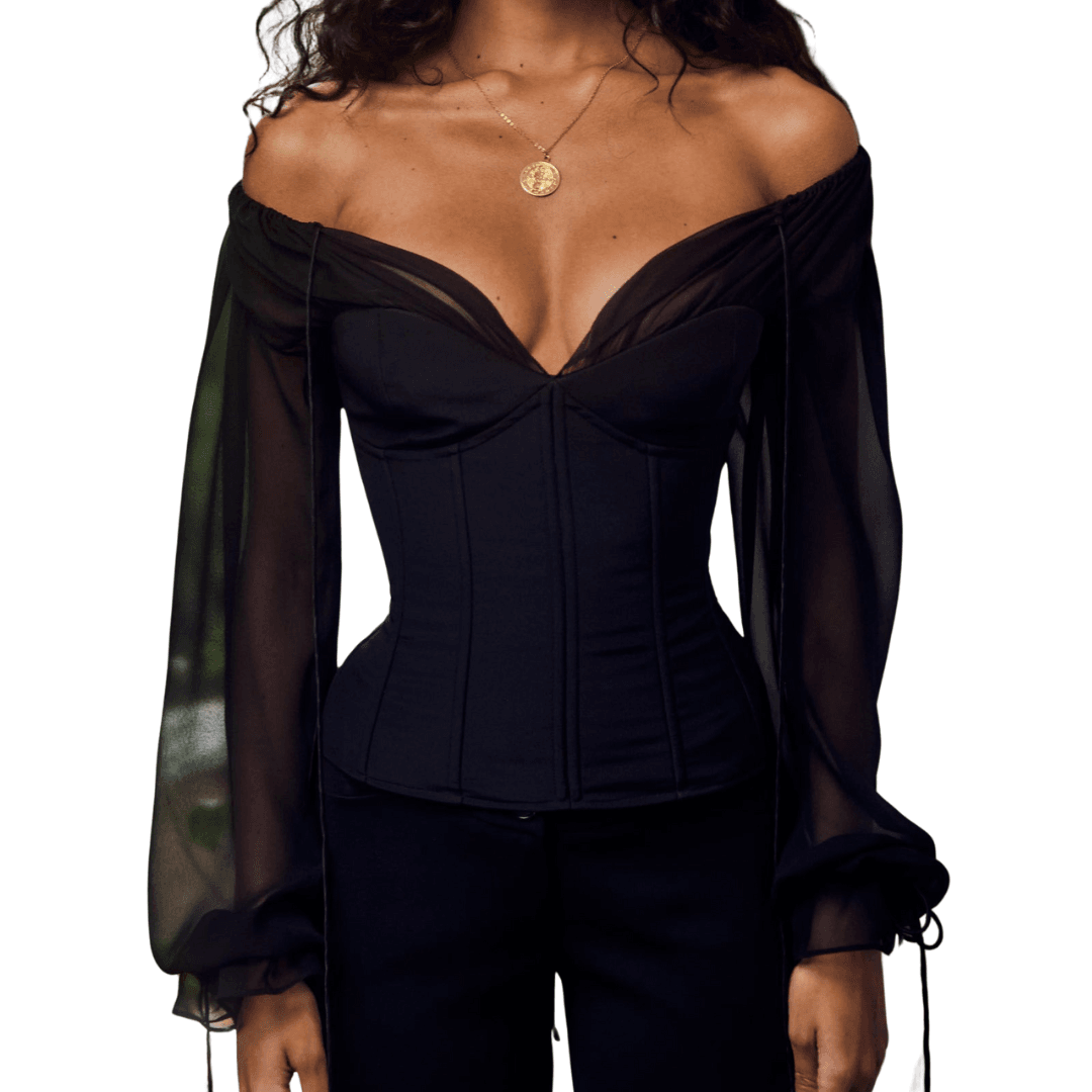 Mirror Palais Vamp Bustier Top