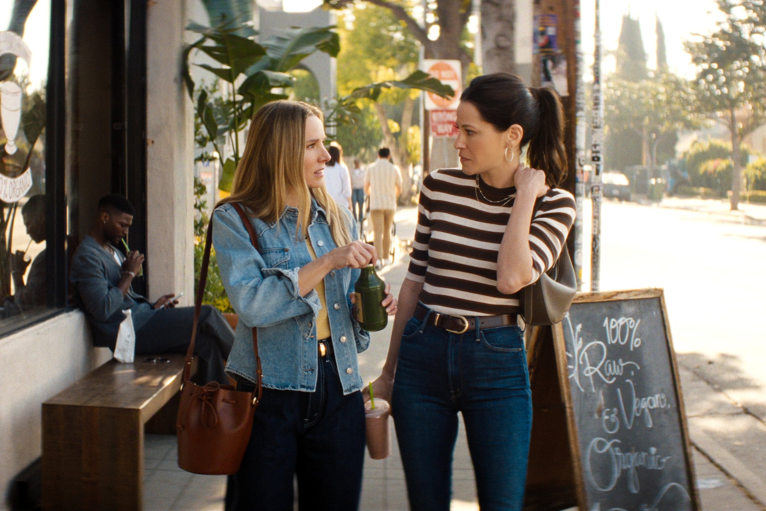 Kristen Bell and Jackie Tohn in "Nobody Wants This" season three.