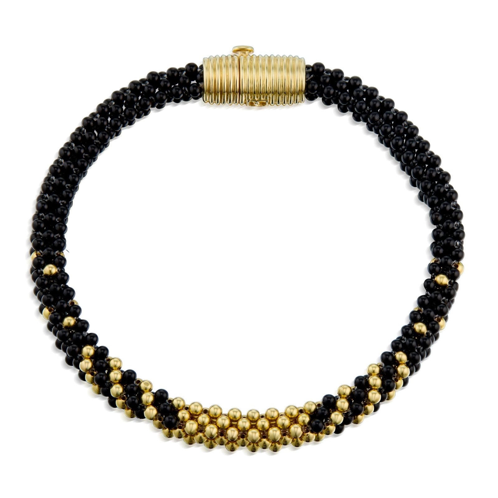 Didris Onyx & Gold Bracelet