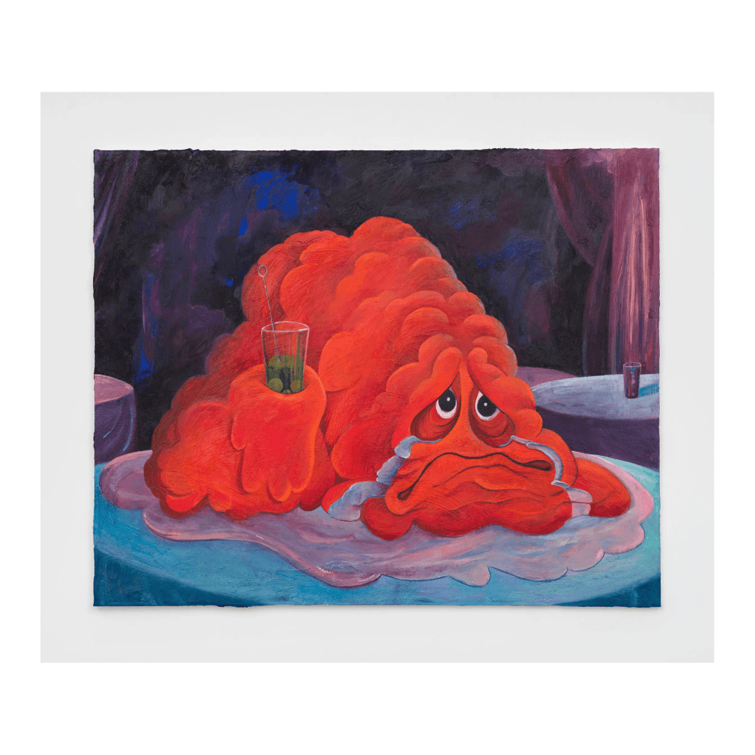 Shambolic Figure By Tristan Unrau Oil On Linen