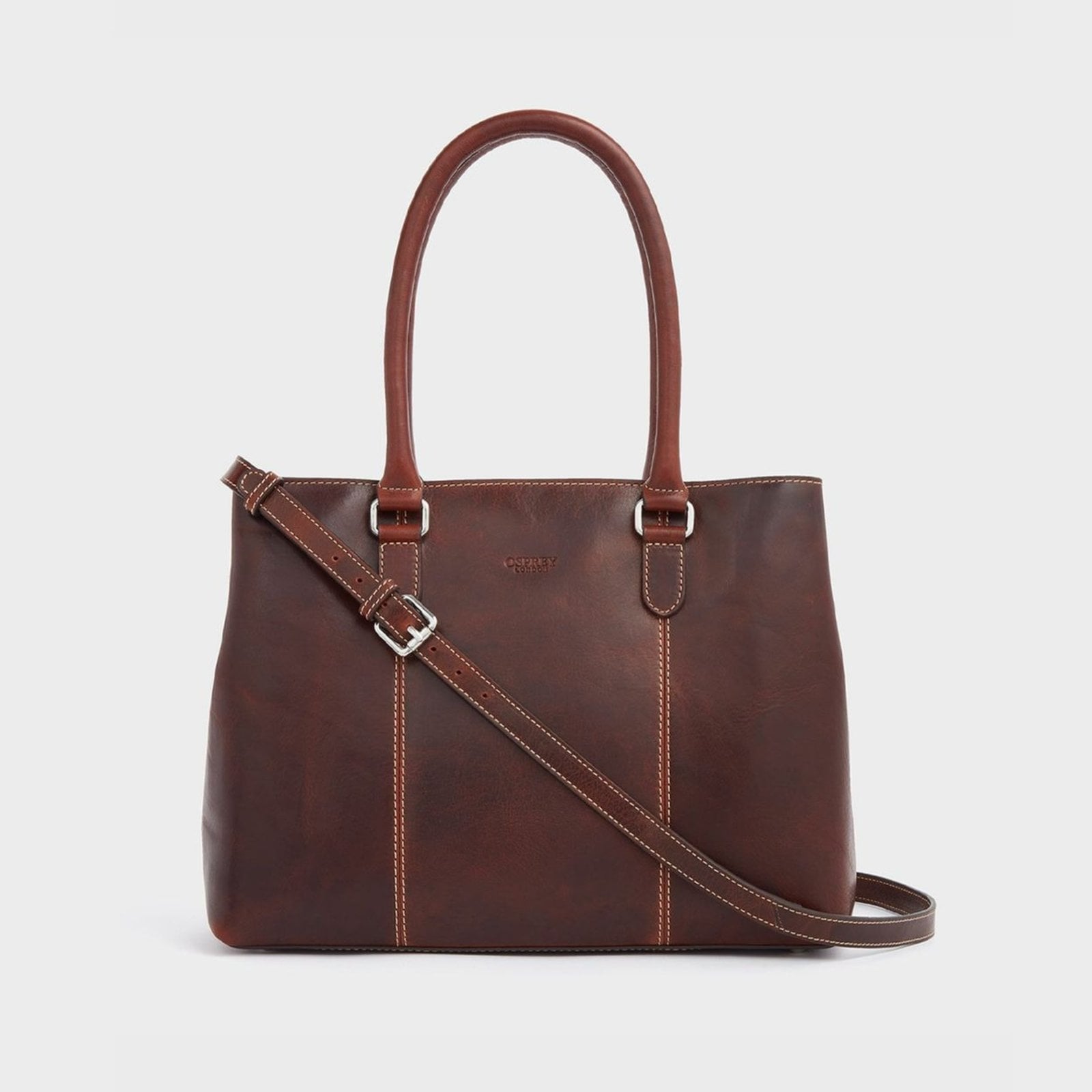 Osprey The Madden Leather Shoulder in Chestnut