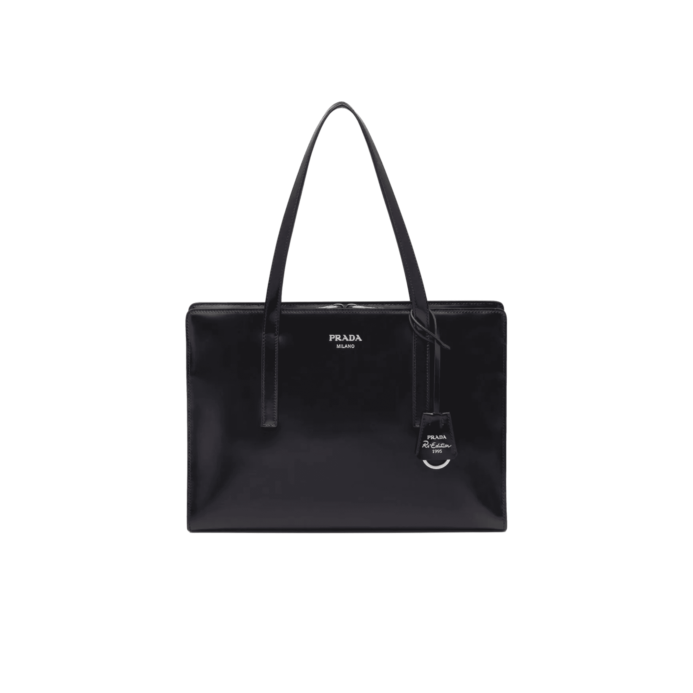 Prada large Re-Edition 1995 leather handbag