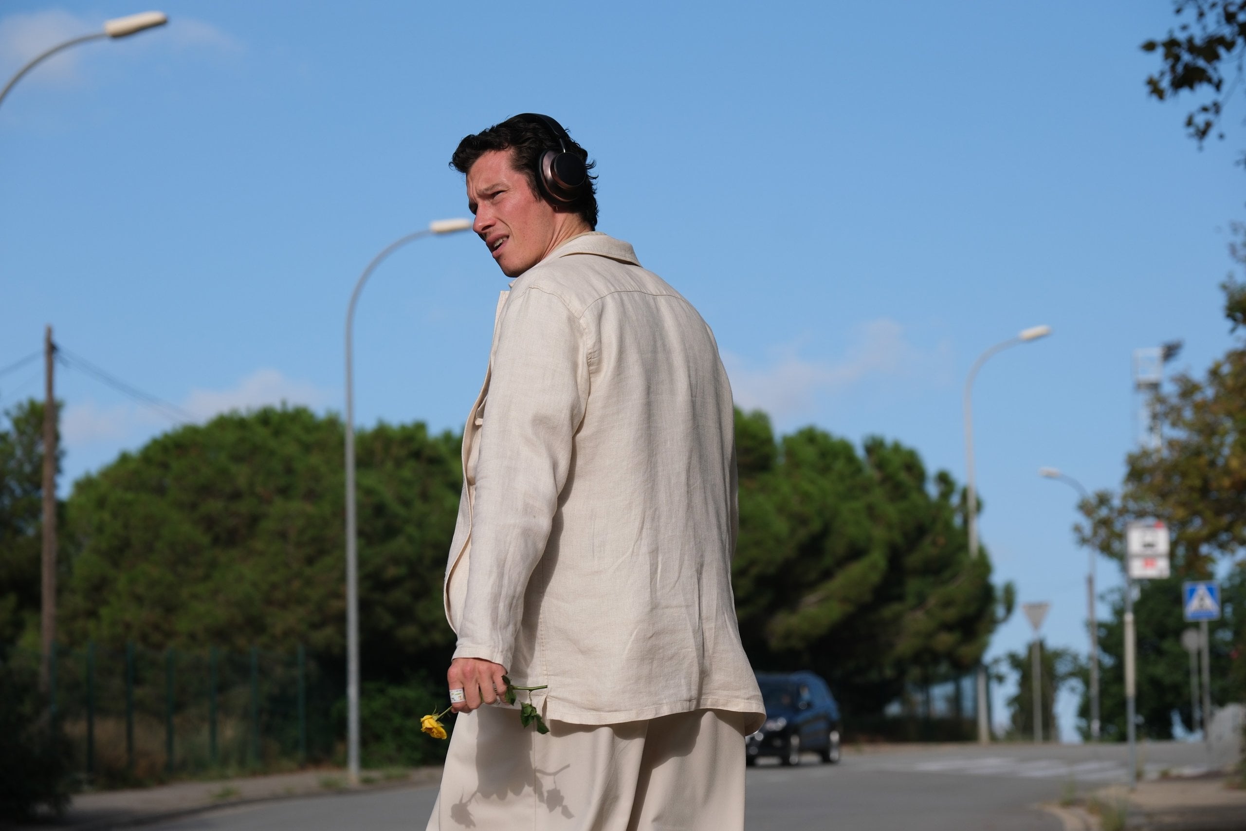 Callum Turner in "Rosebush Pruning."
