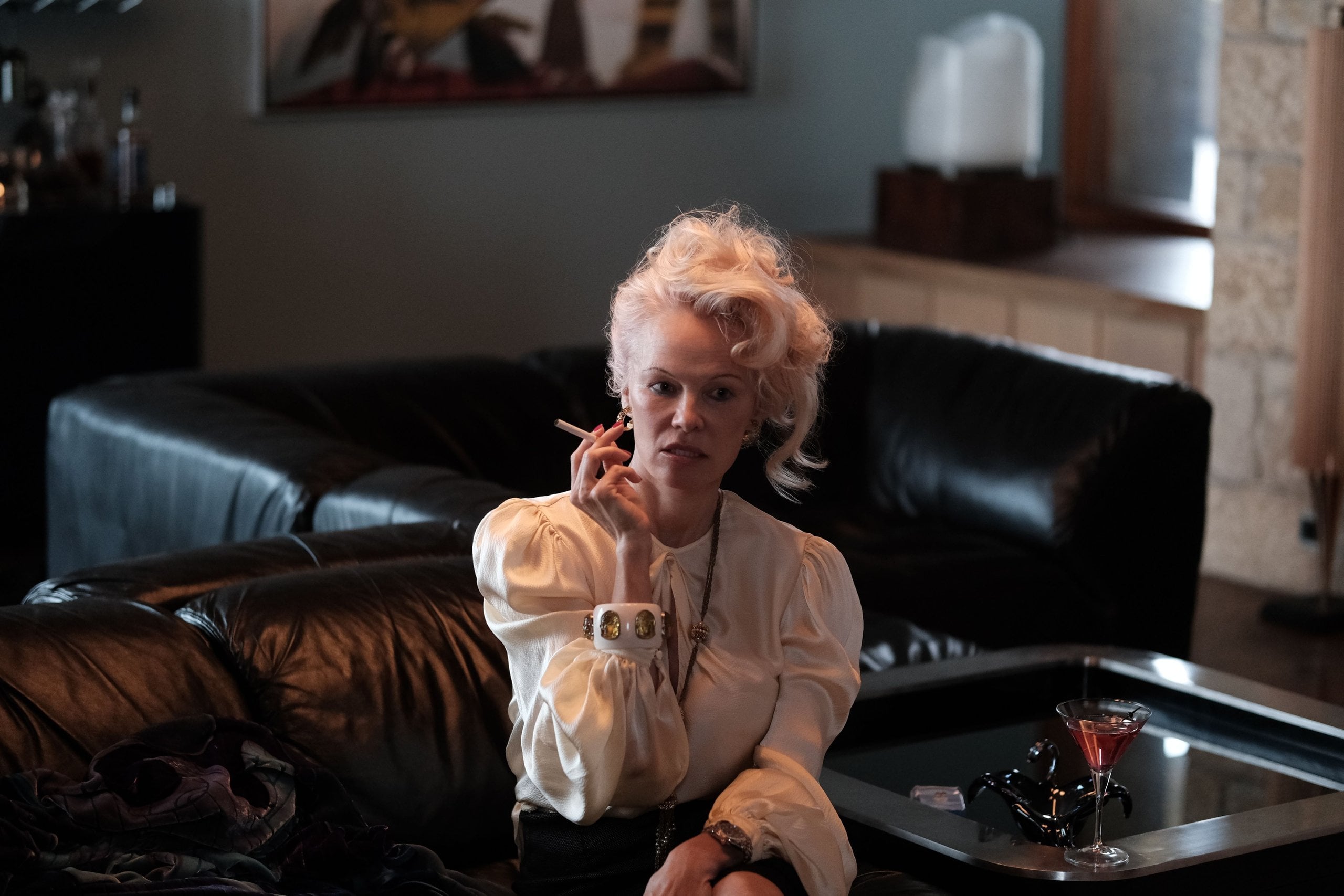Pamela Anderson in "Rosebush Pruning."