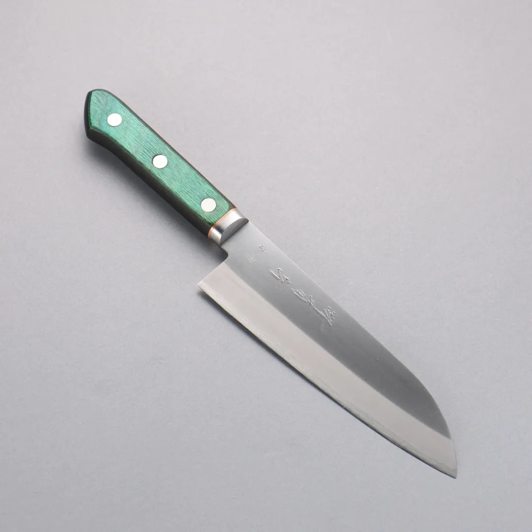 Sakai Kikumori Blue Steel No.1 Santoku 165mm Knife