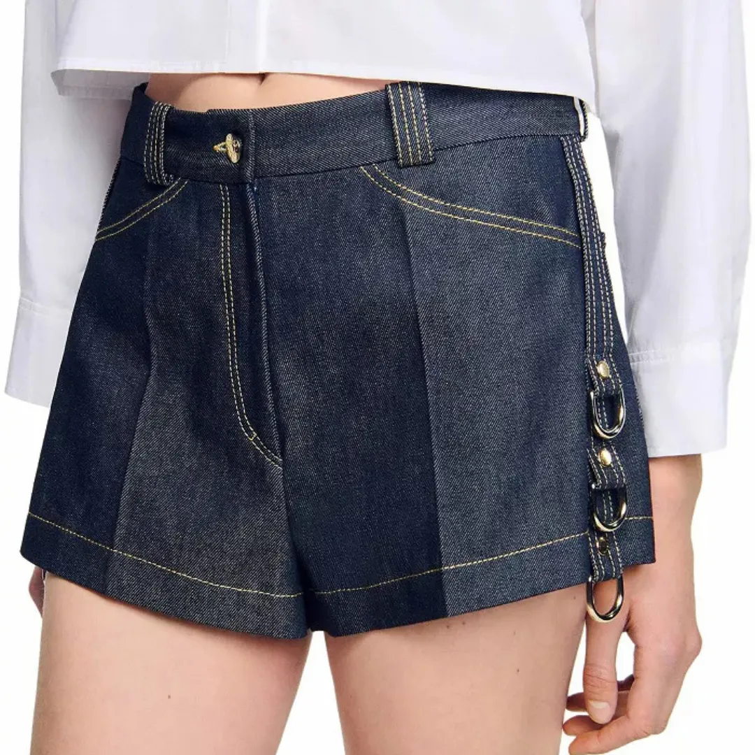 Sandro Denim Shorts