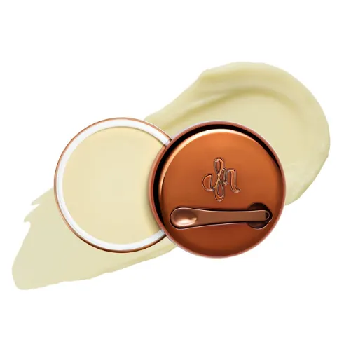 A jar of the Danessa Myricks priming balm against a white background