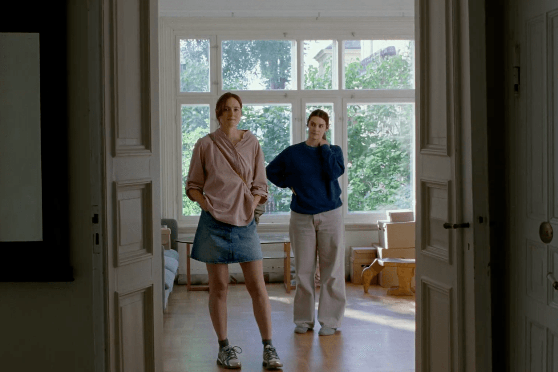 Renate Reinsve and Inga Ibsdotter Lilleaas in "Sentimental Value."
