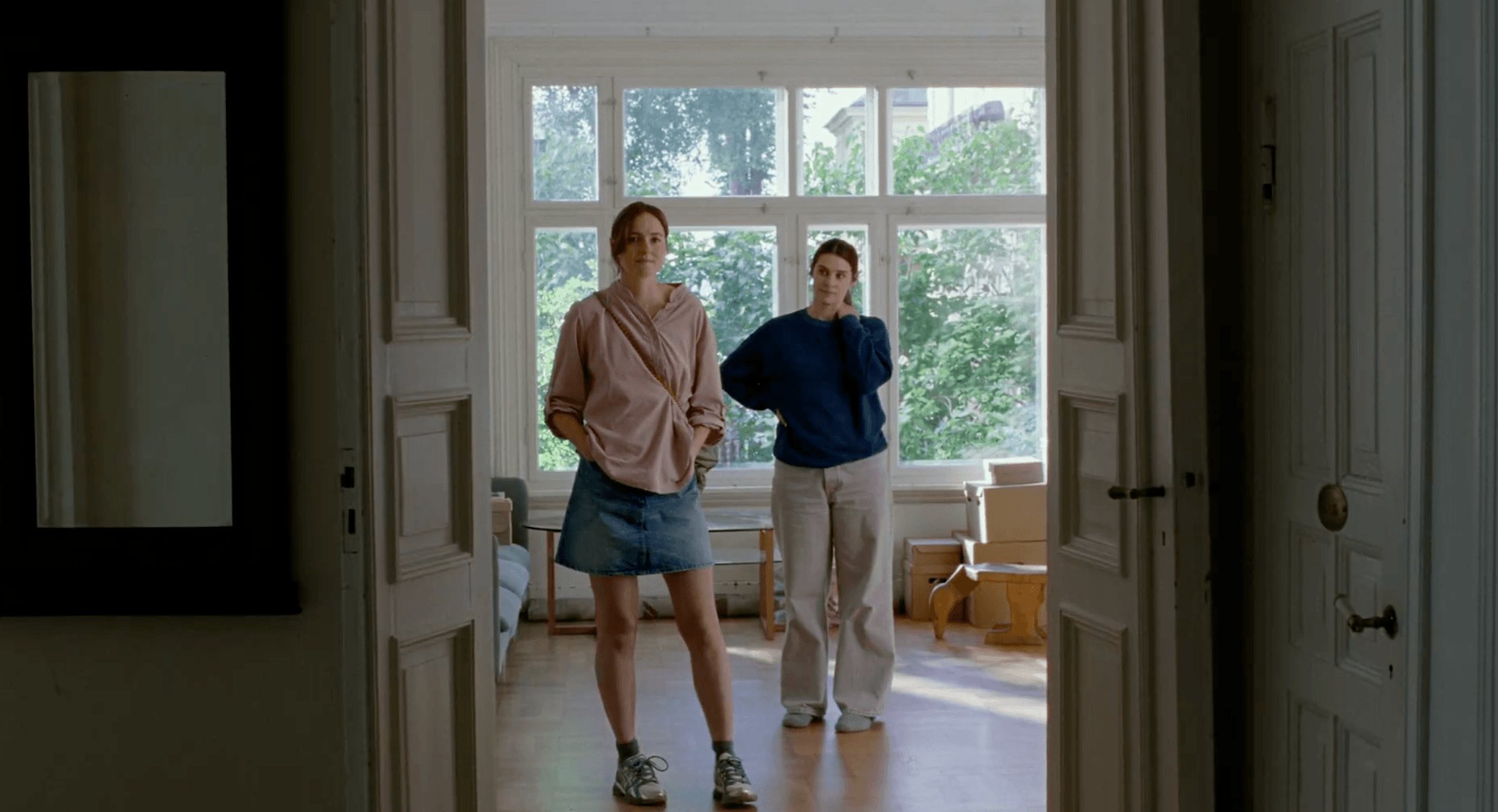 Renate Reinsve and Inga Ibsdotter Lilleaas in "Sentimental Value."