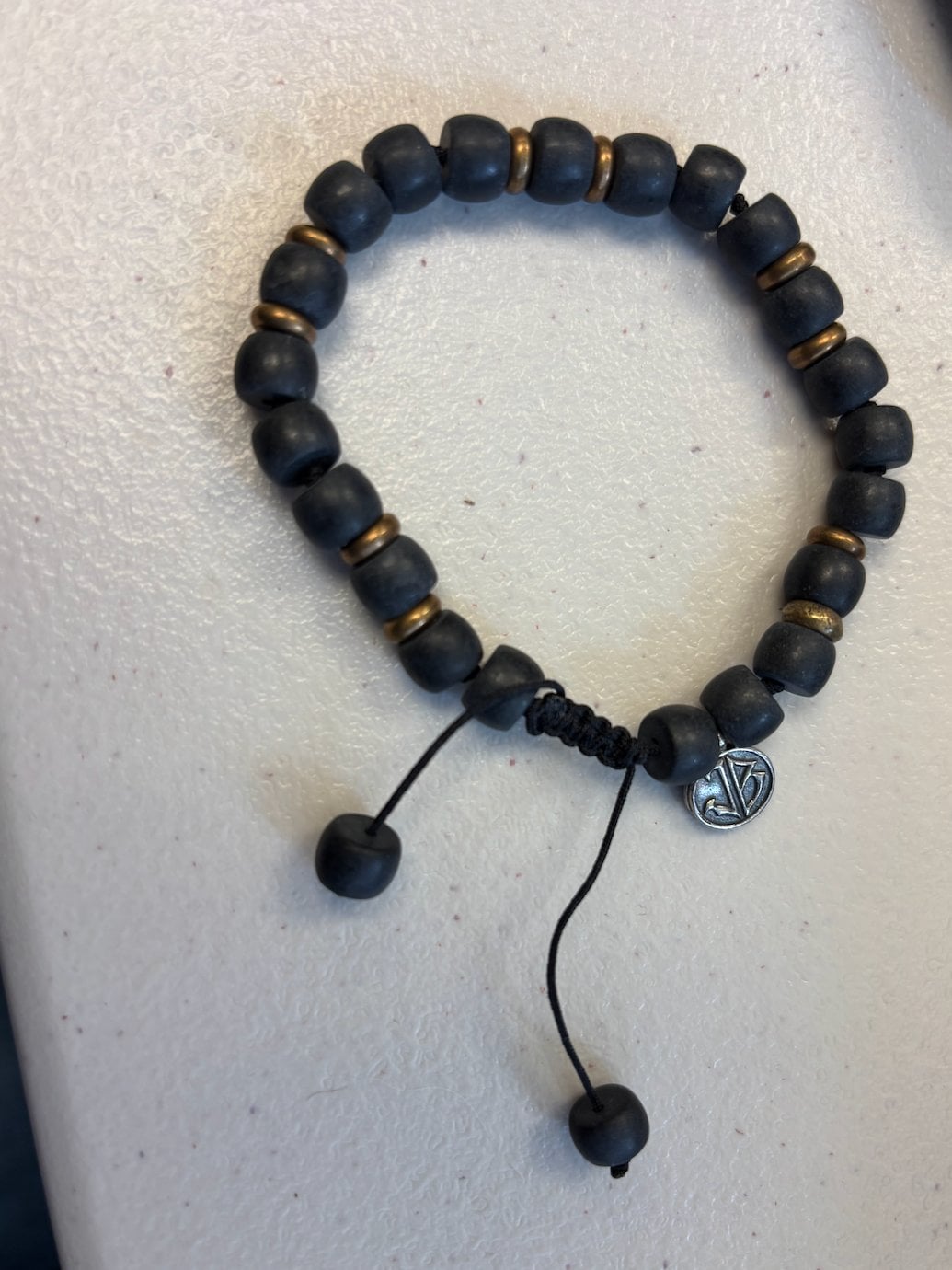 Hawk's beaded bracelet from Joseph Brooks.
