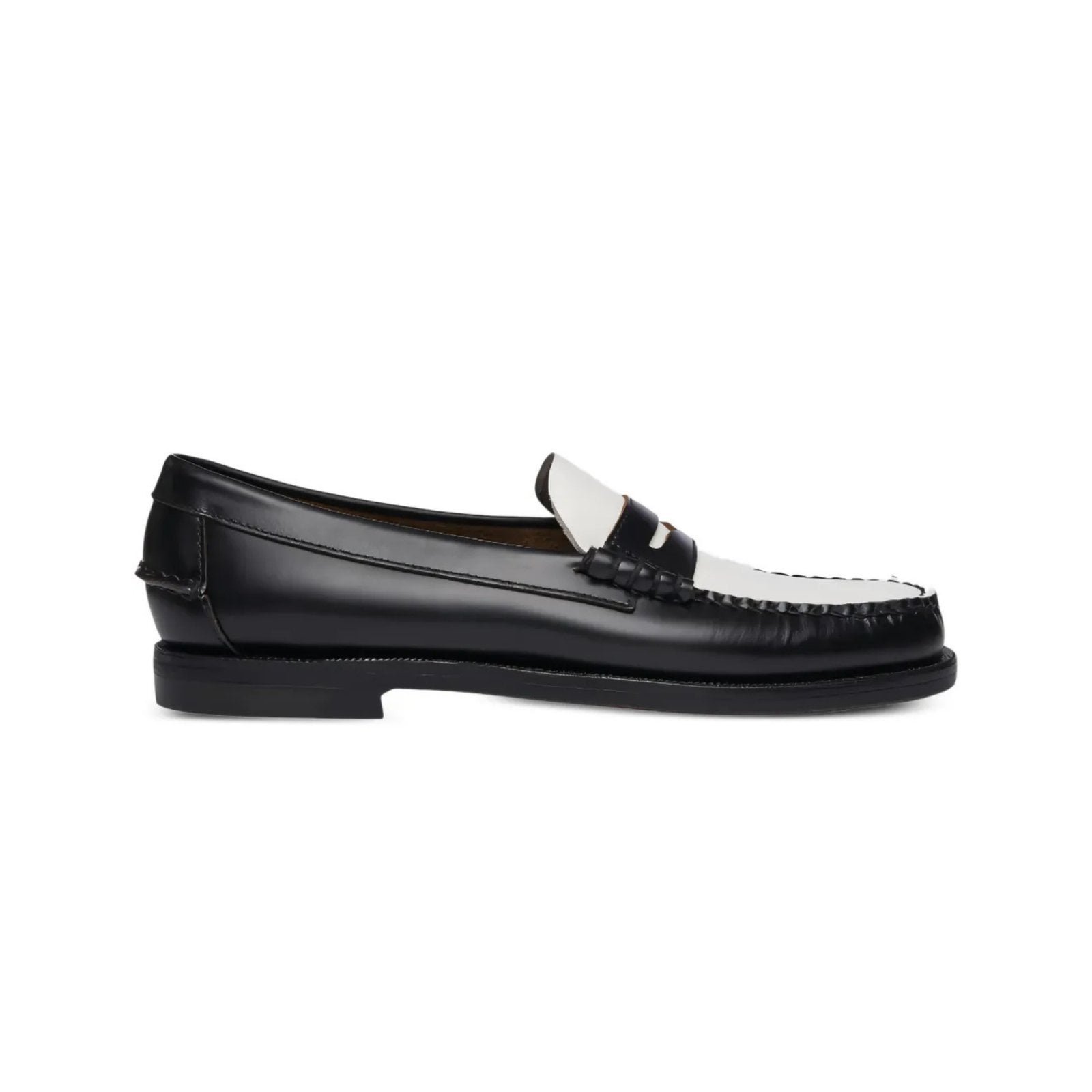 Sebago Classic Dan two-tone leather loafers