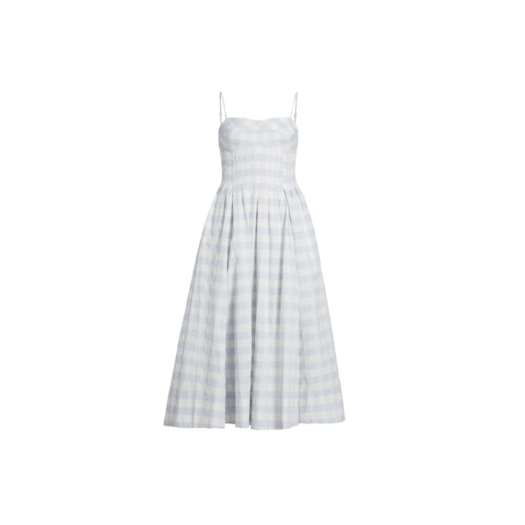 Simkhai Kitty Gingham Dress