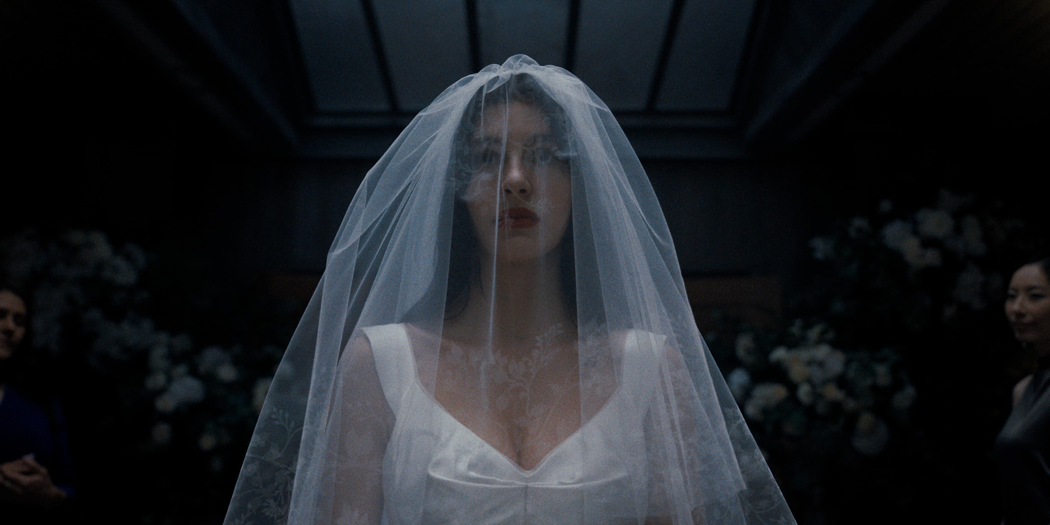 Camila Morrone in "Something Very Bad is Going to Happen."
