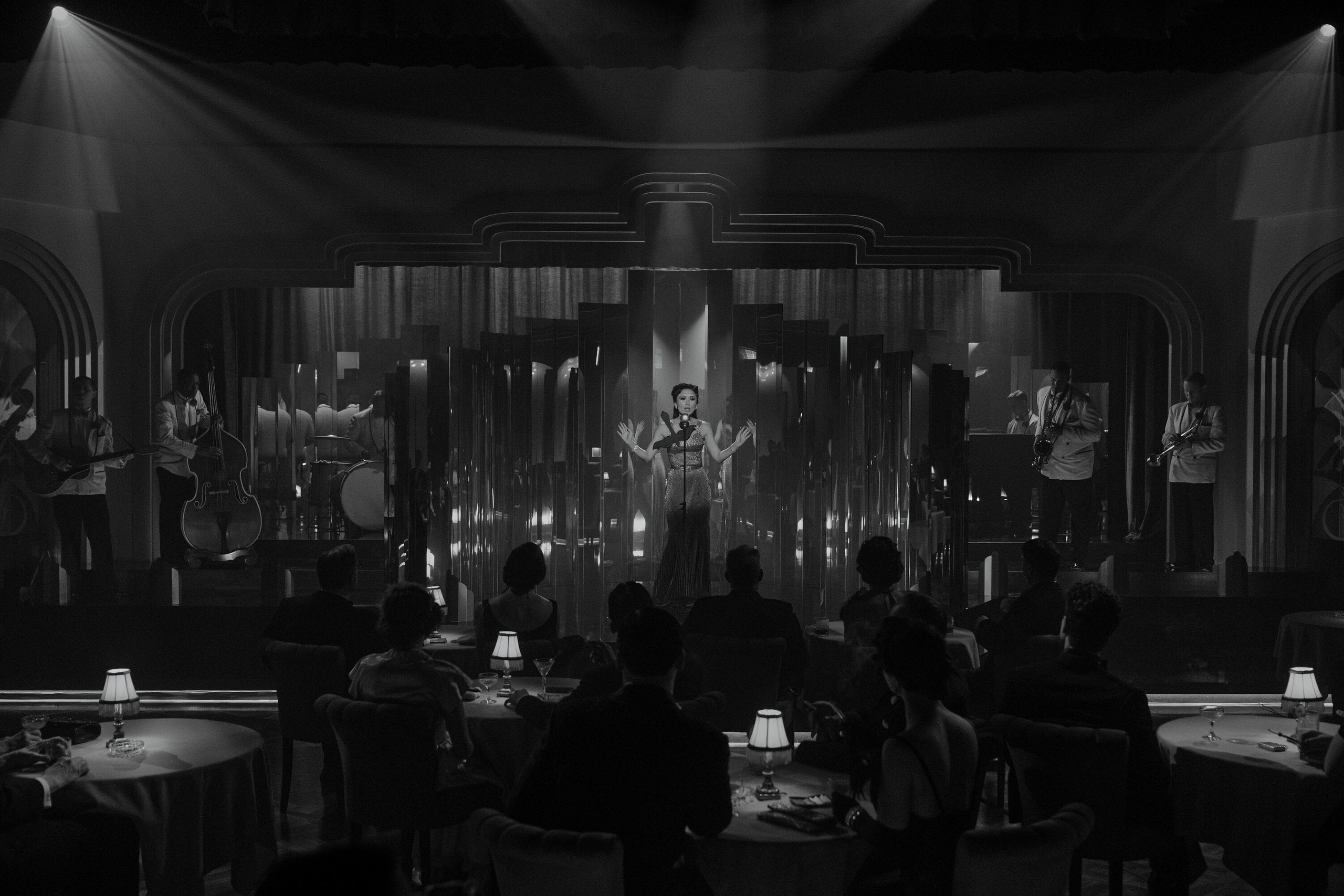 Cat Hardy (Li Jun Li) in The Alcove in "Spider-Noir".
