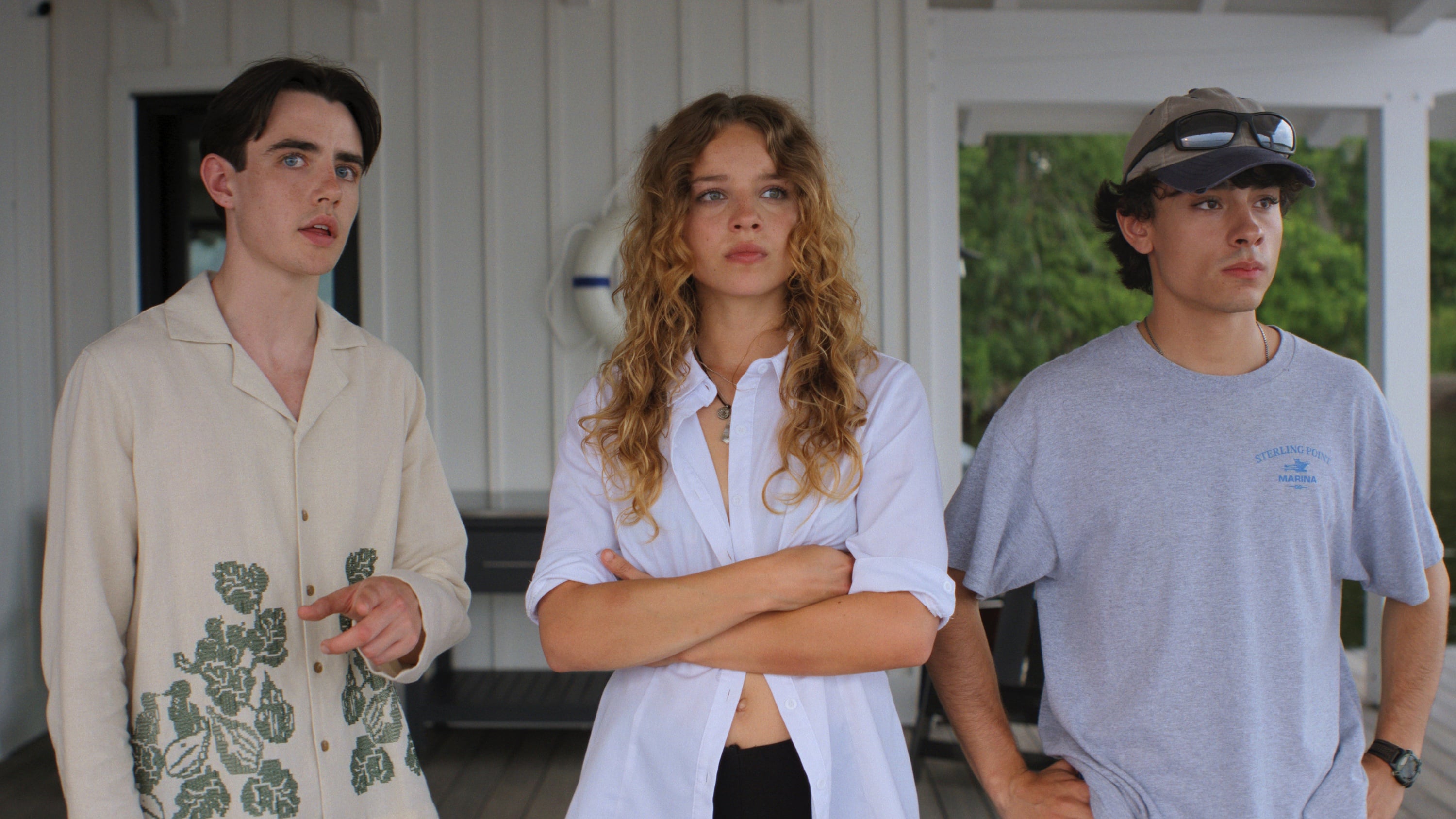 Jacob Whiteduck-Lavoie, Bo Bragason, and Jacob Whiteduck-Lavoie in "Sterling Point."