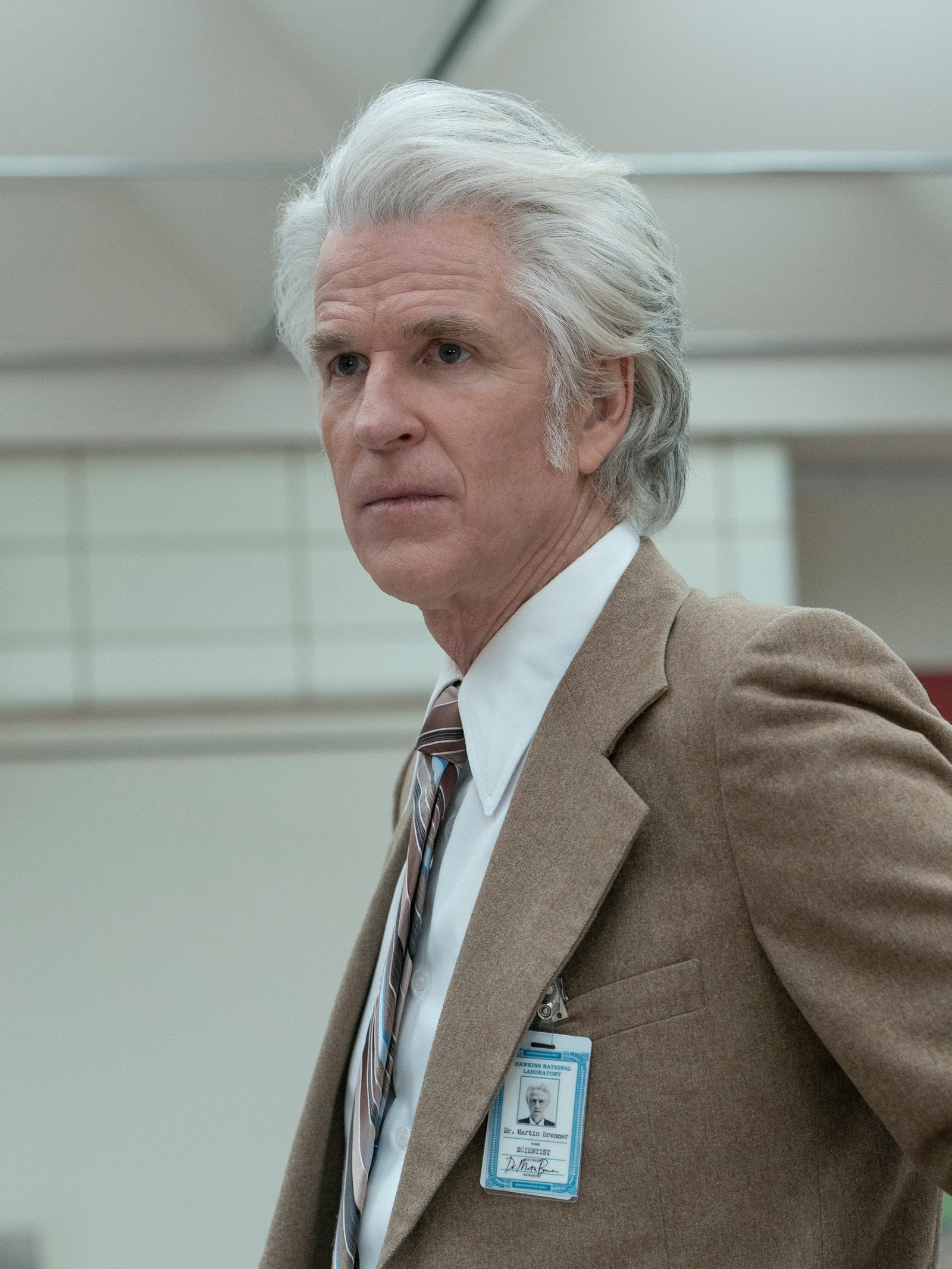 Actor Matthew Modine as Dr. Martin Brenner in "Stranger Things" season four.
